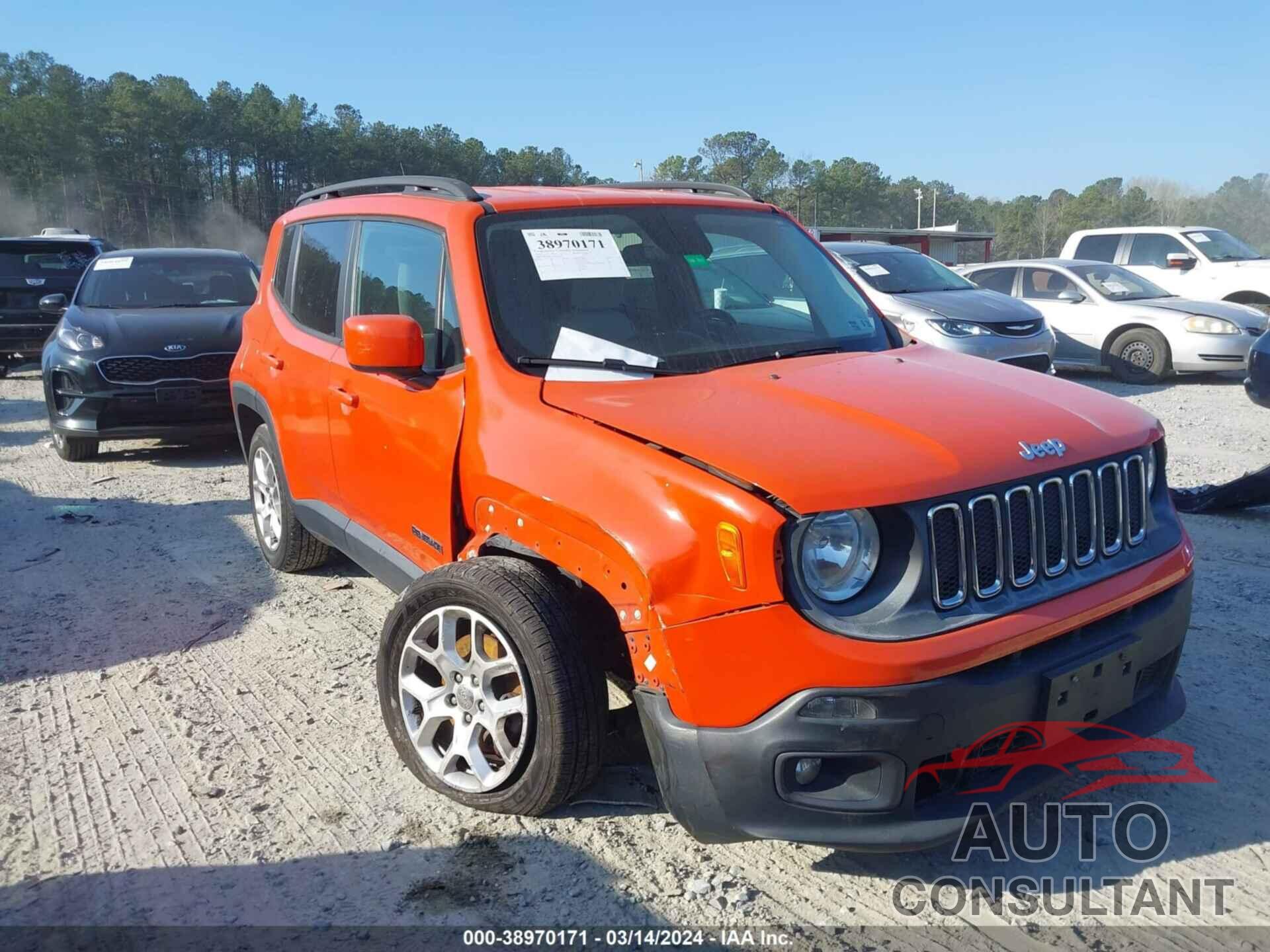 JEEP RENEGADE 2016 - ZACCJBBT7GPD12530