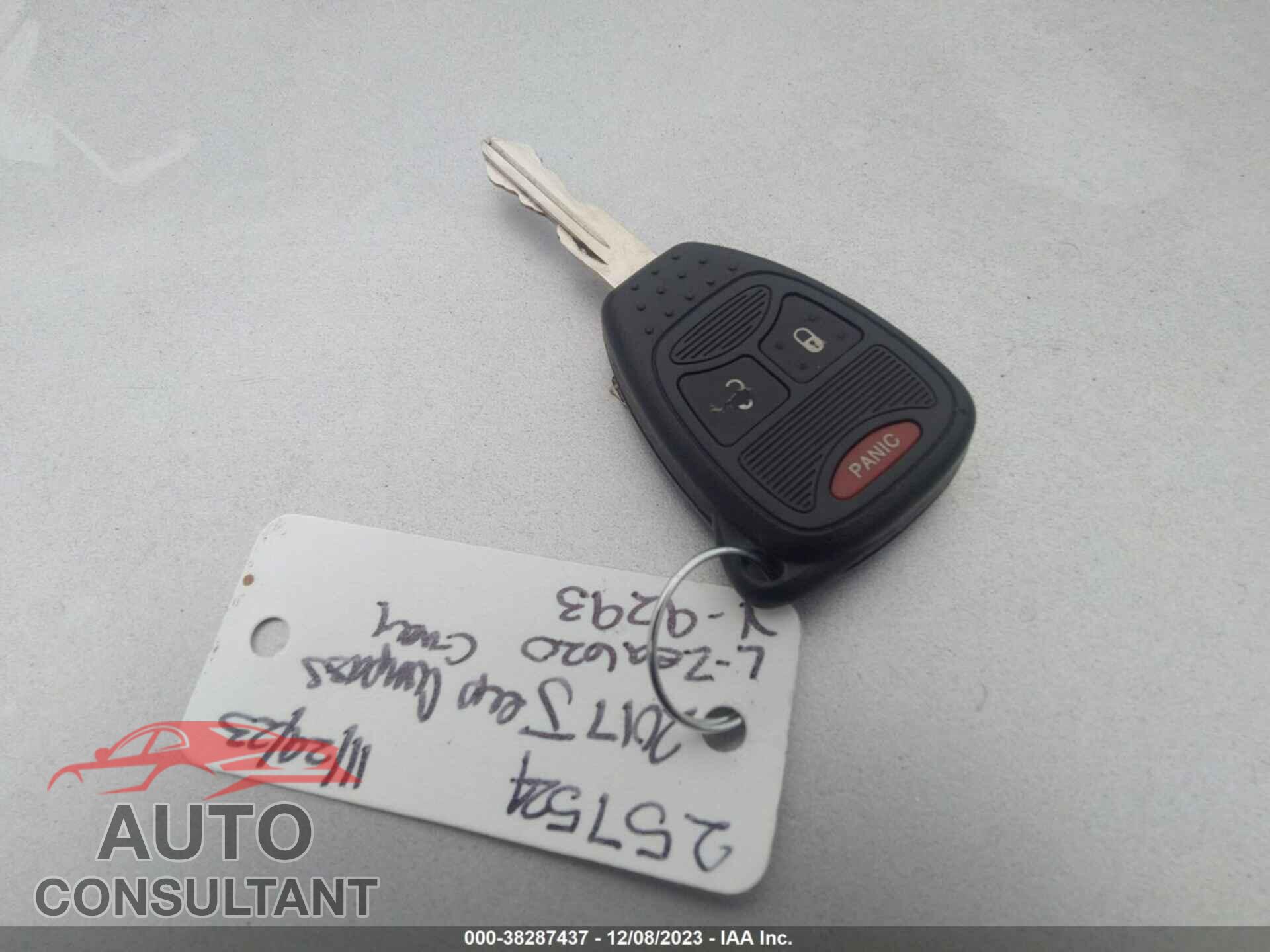 JEEP COMPASS 2017 - 1C4NJDBB8HD129293