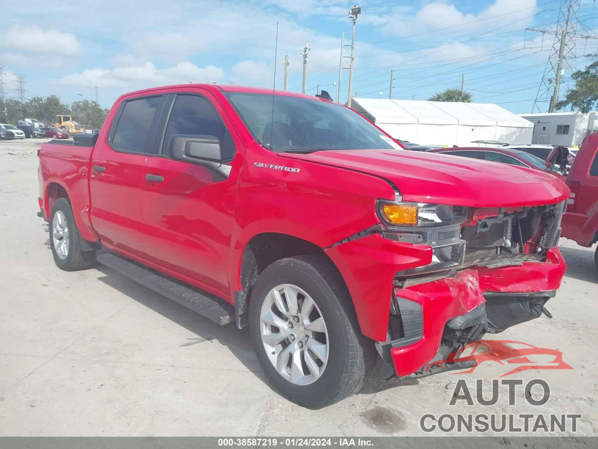 CHEVROLET SILVERADO 1500 2020 - 3GCPWBEH6LG348103