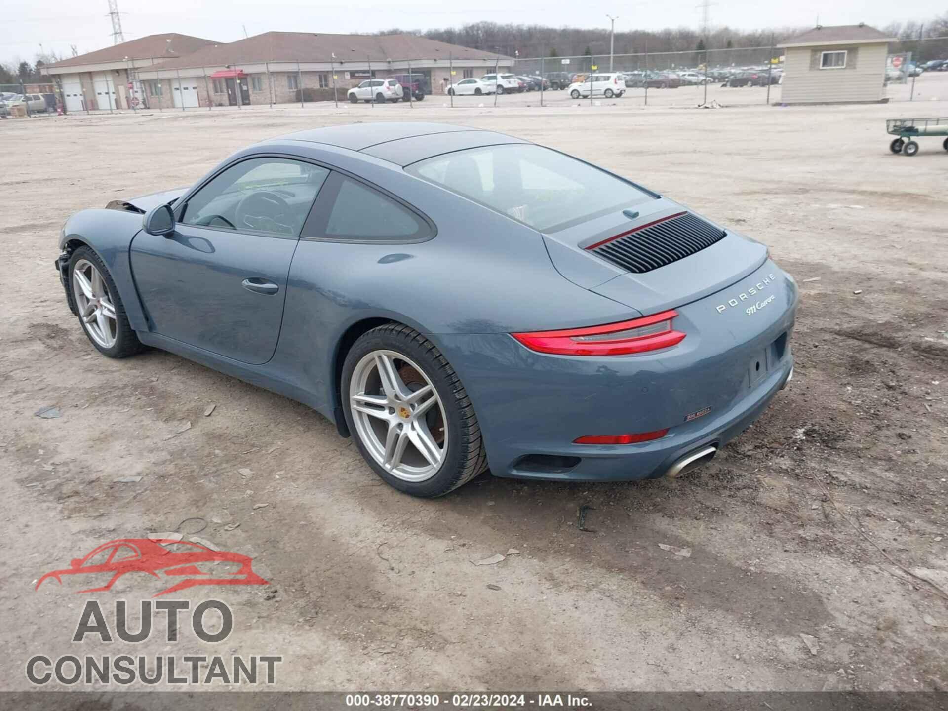 PORSCHE 911 2017 - WP0AA2A99HS106215