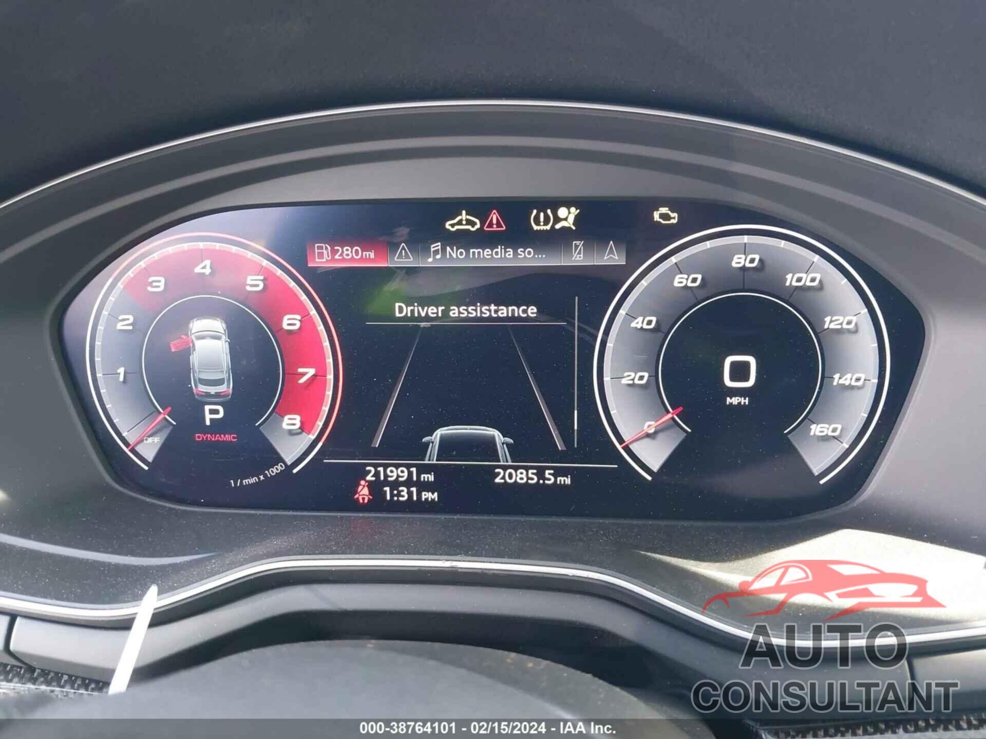 AUDI S5 SPORTBACK 2020 - WAUB4CF51LA005804