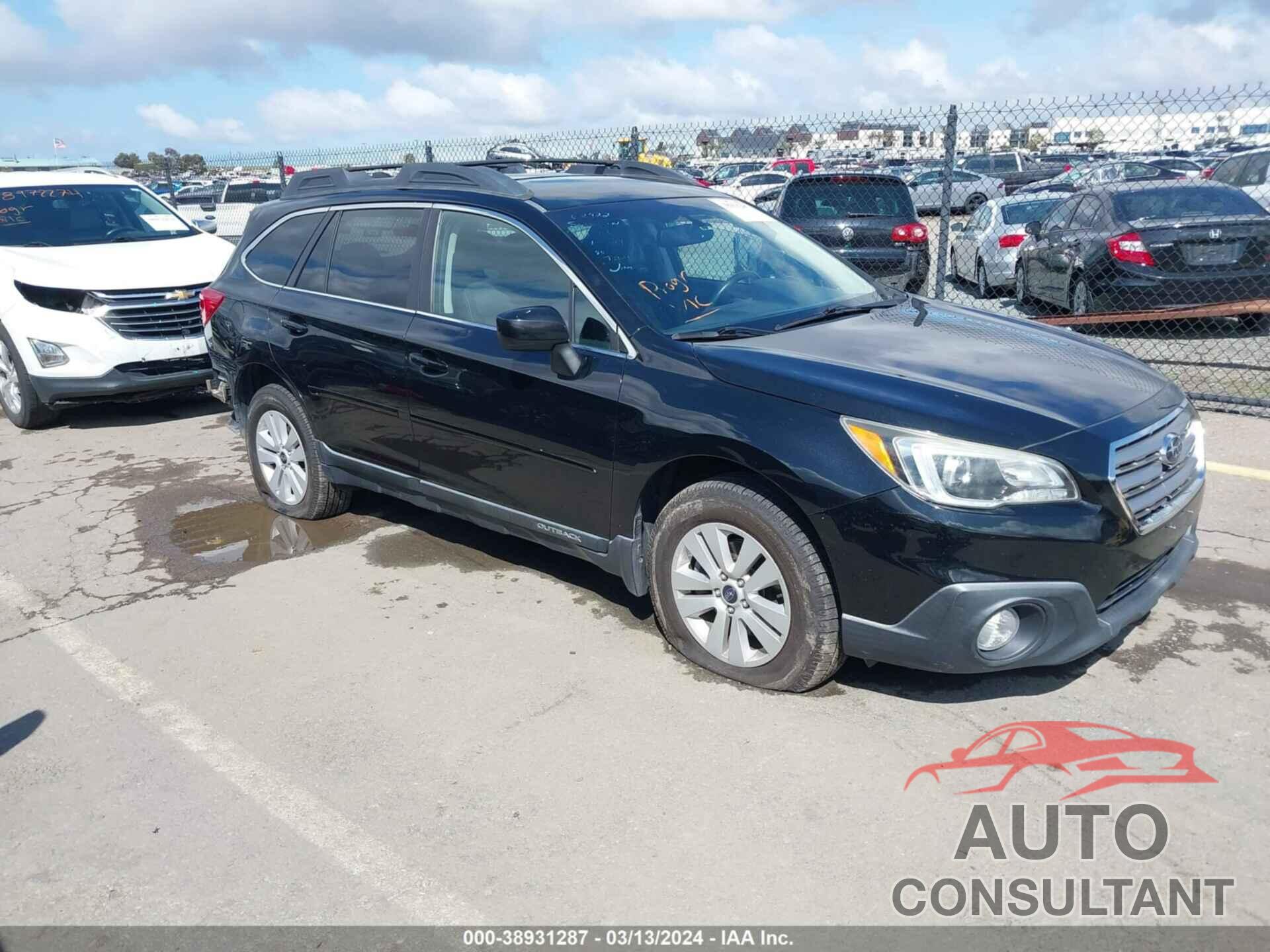 SUBARU OUTBACK 2016 - 4S4BSACC1G3352393