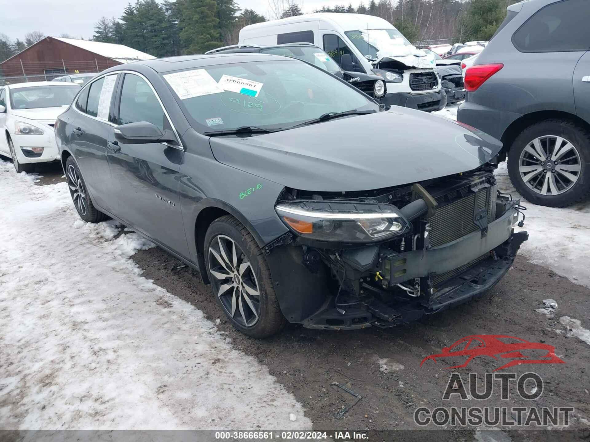 CHEVROLET MALIBU 2016 - 1G1ZE5ST6GF246242