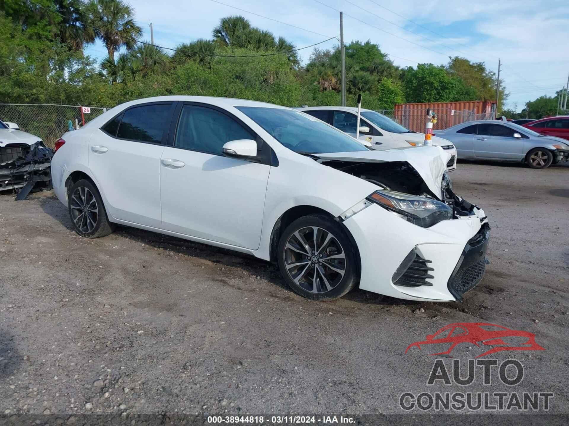 TOYOTA COROLLA 2019 - 5YFBURHE4KP892831