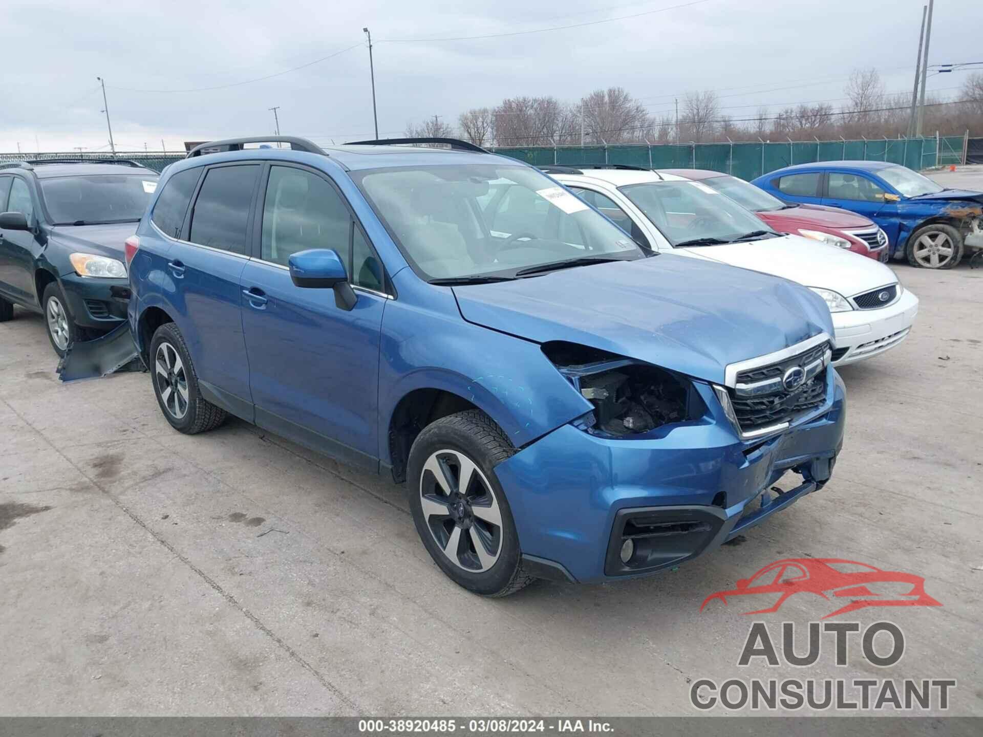 SUBARU FORESTER 2017 - JF2SJAJC3HH552823