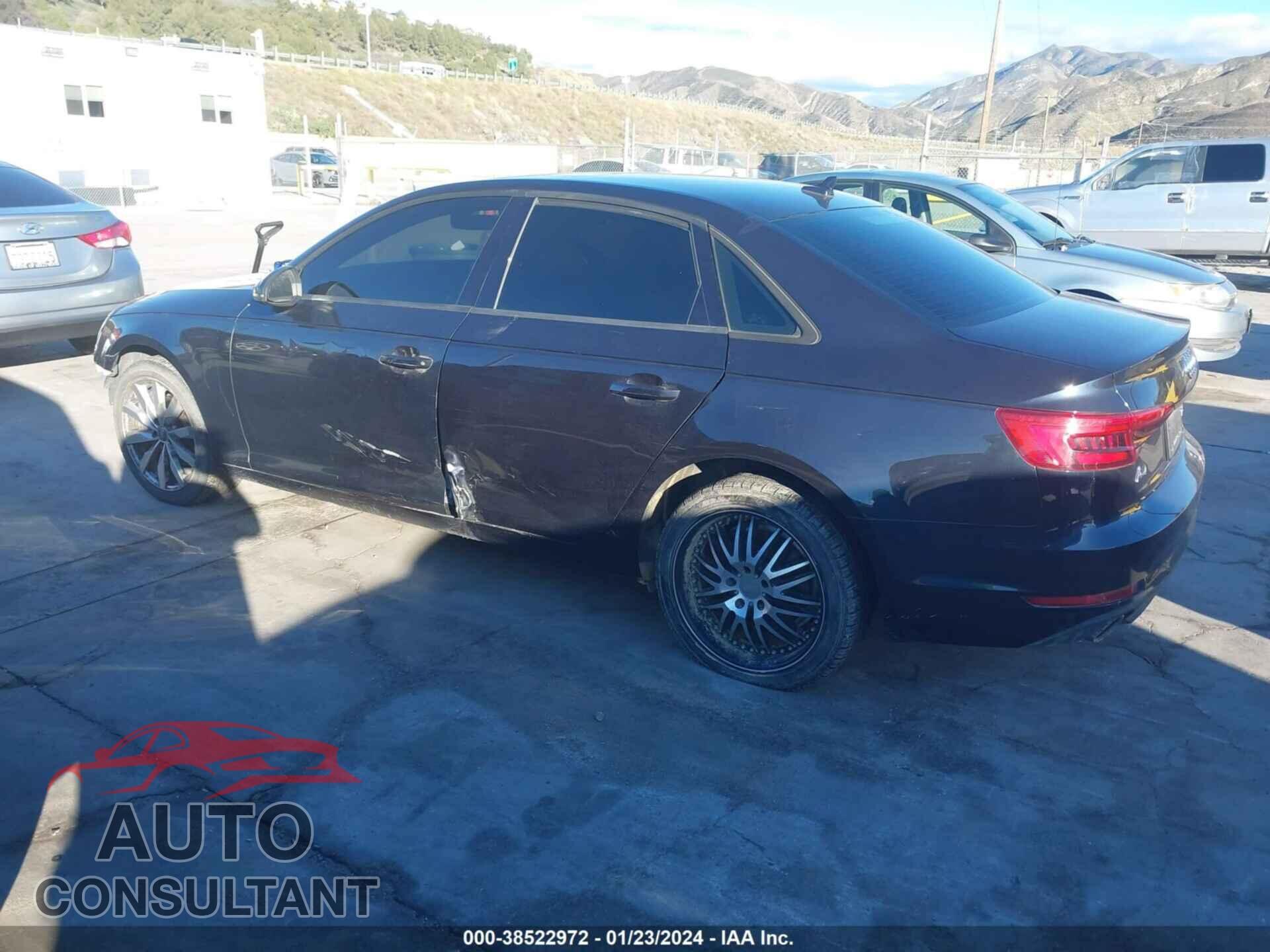 AUDI A4 2017 - WAUGMAF42HN046069