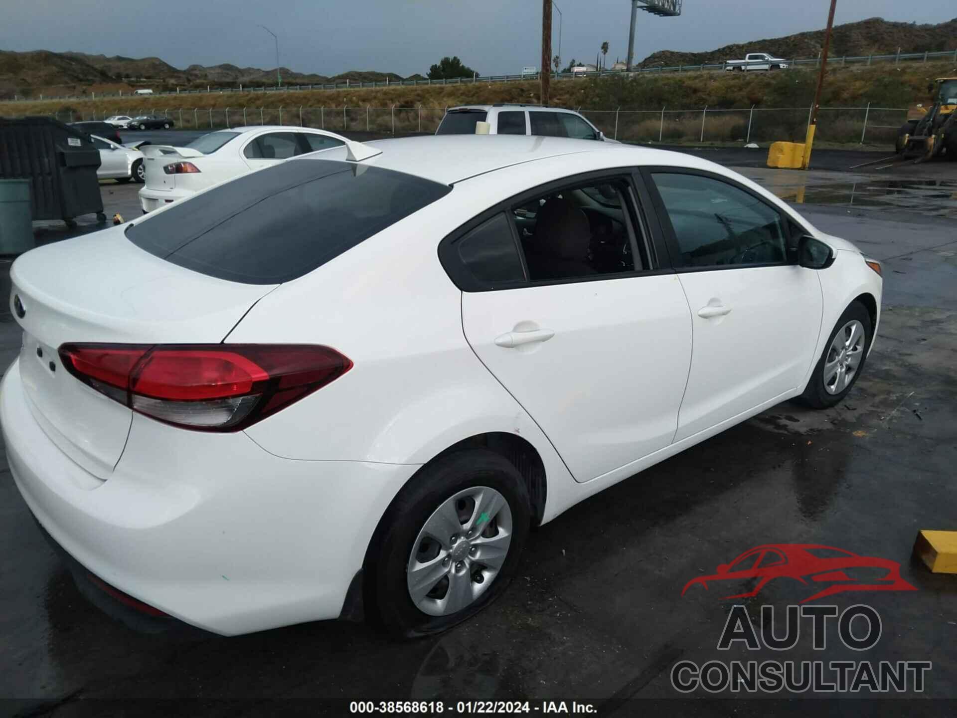 KIA FORTE 2017 - 3KPFK4A73HE122801