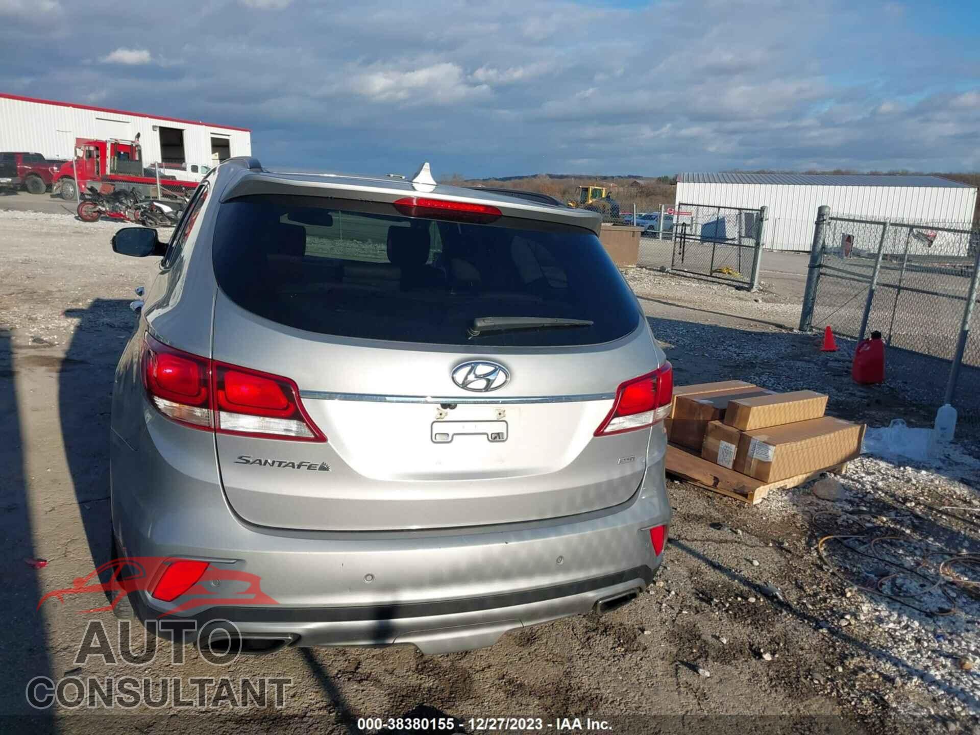 HYUNDAI SANTA FE 2017 - KM8SR4HF4HU169727