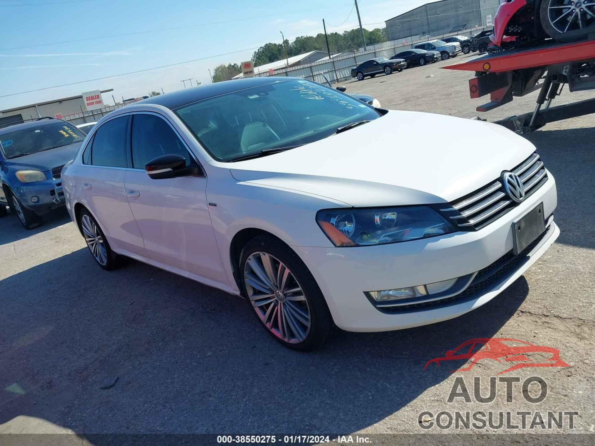 VOLKSWAGEN PASSAT 2015 - 1VWBS7A39FC102762