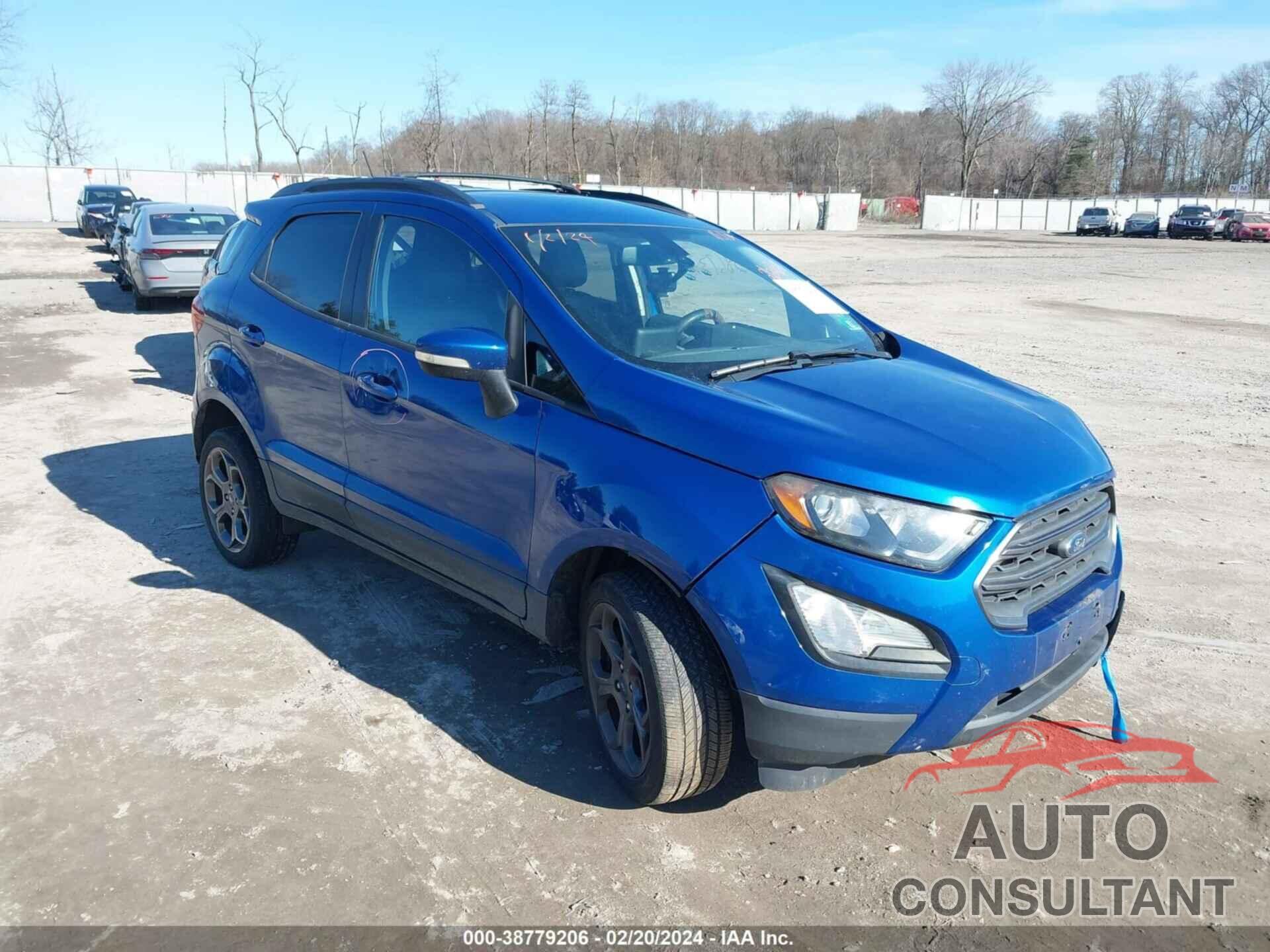 FORD ECOSPORT 2018 - MAJ6P1CL7JC159492