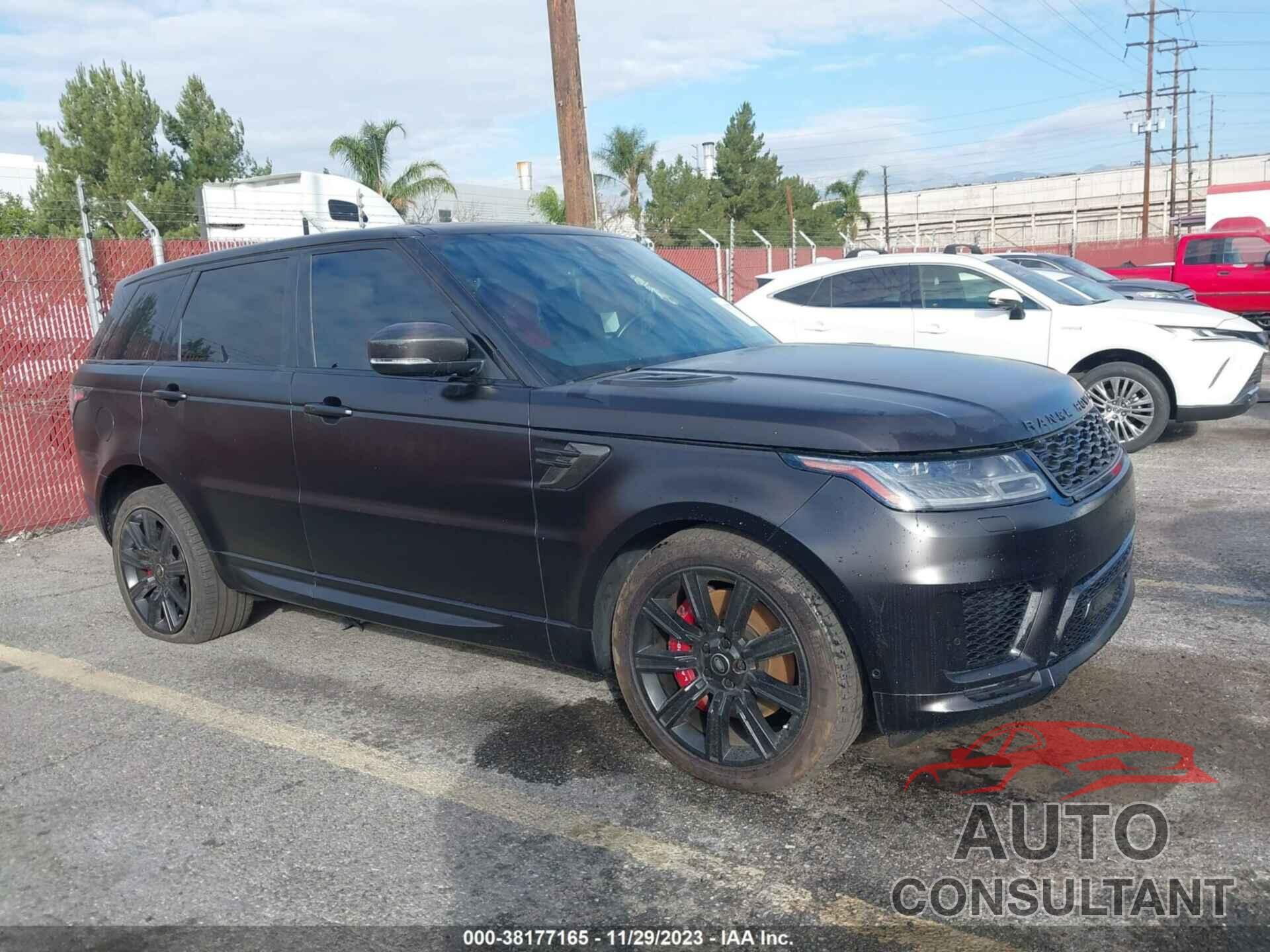 LAND ROVER RANGE ROVER SPORT 2019 - SALWR2RE4KA816466