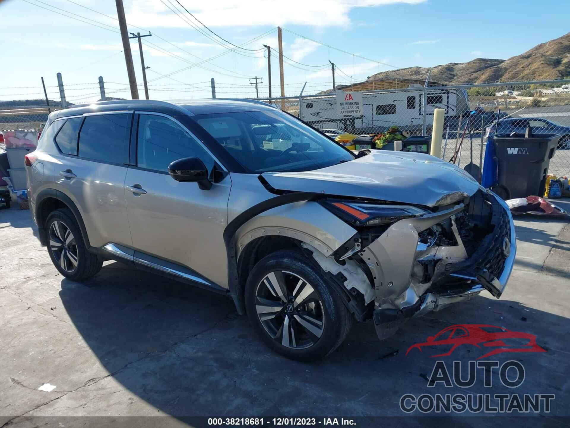 NISSAN ROGUE 2022 - JN8BT3DD7NW277364