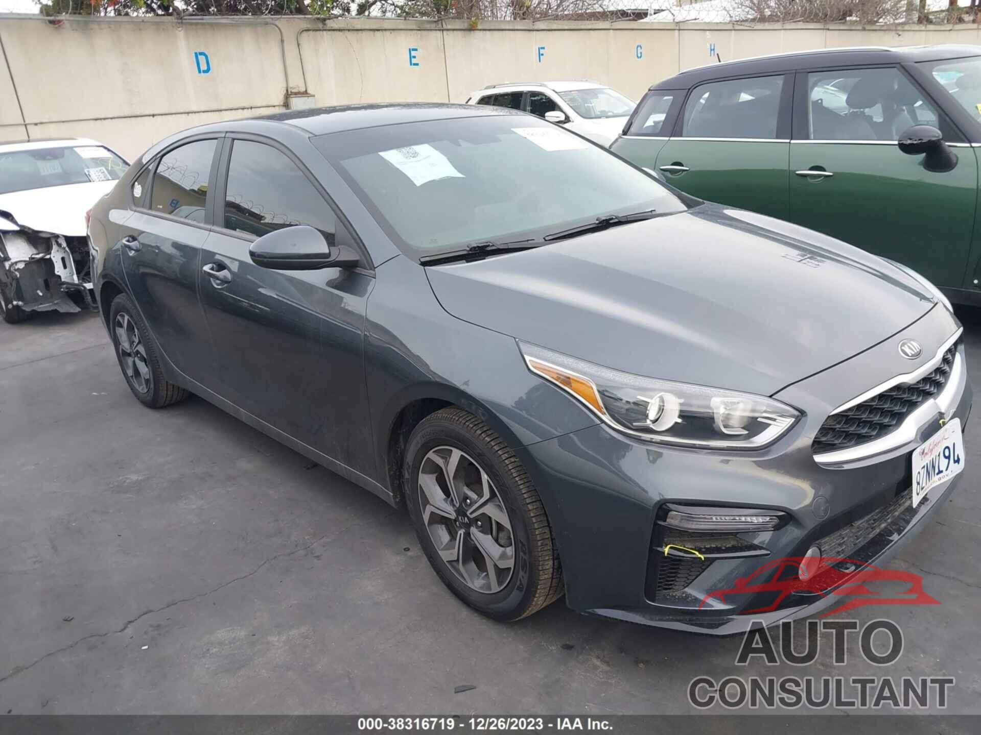 KIA FORTE 2020 - 3KPF24AD2LE208020