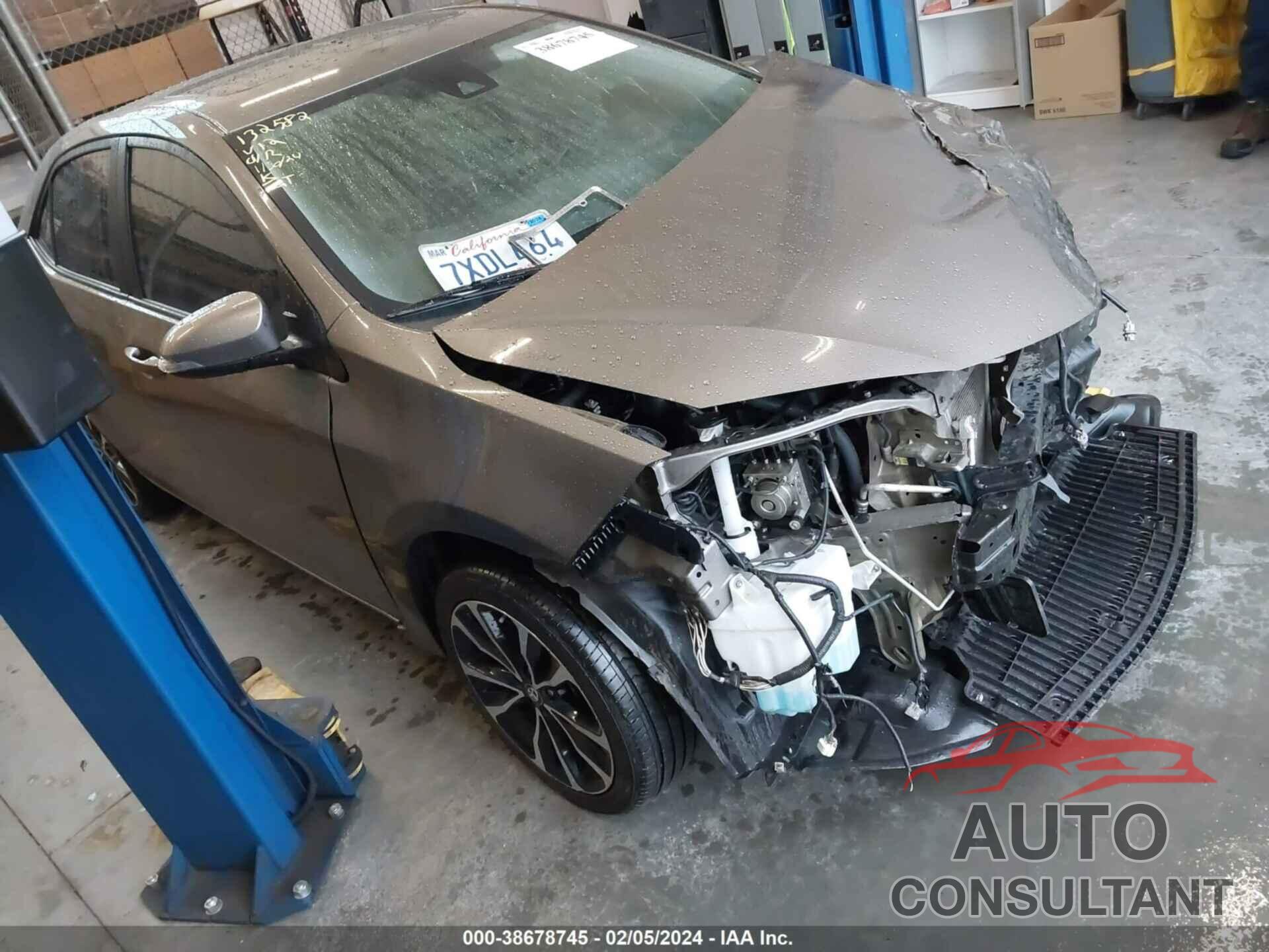 TOYOTA COROLLA 2017 - 5YFBURHE4HP615749