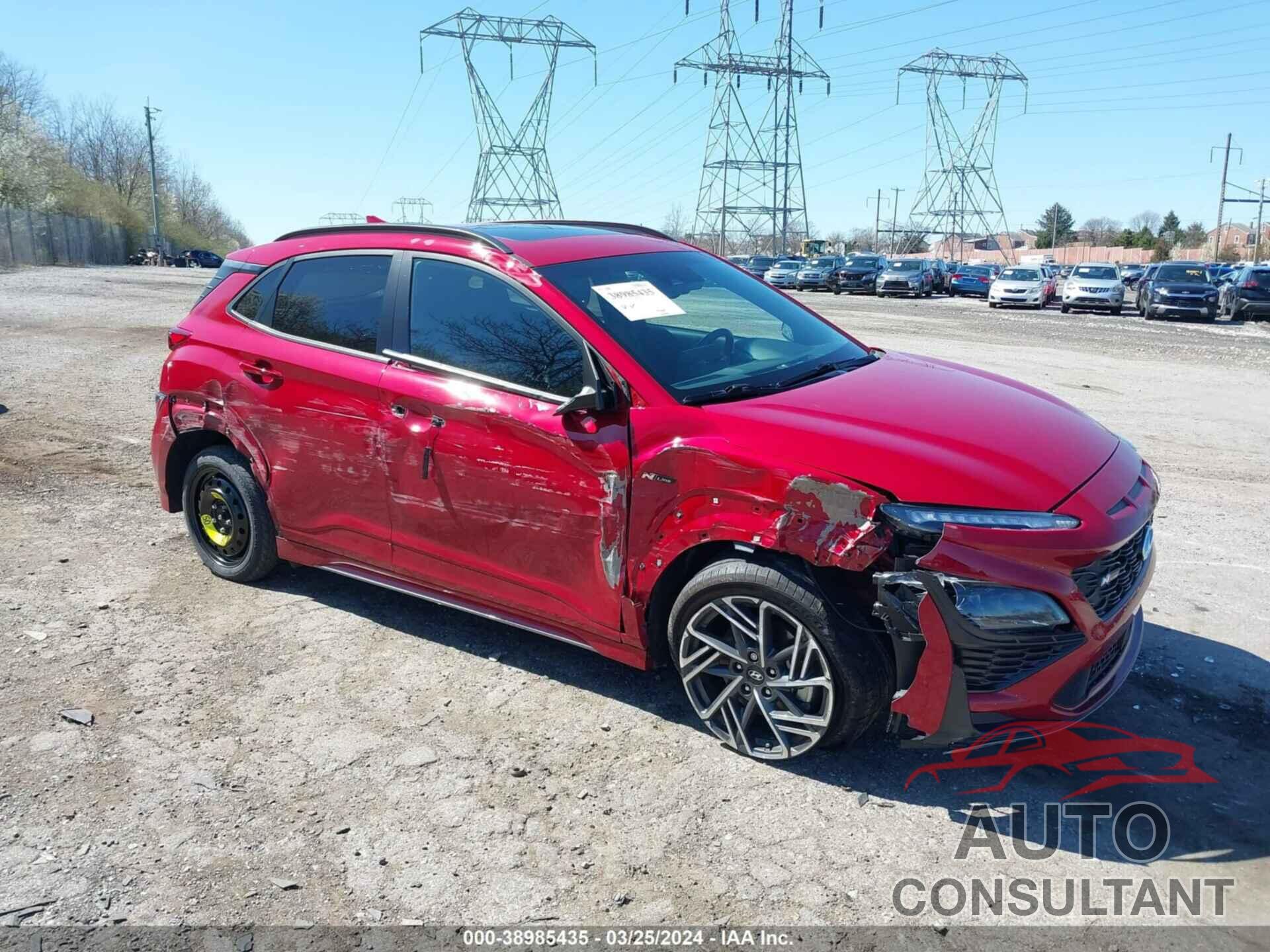 HYUNDAI KONA 2022 - KM8K3CA36NU787557