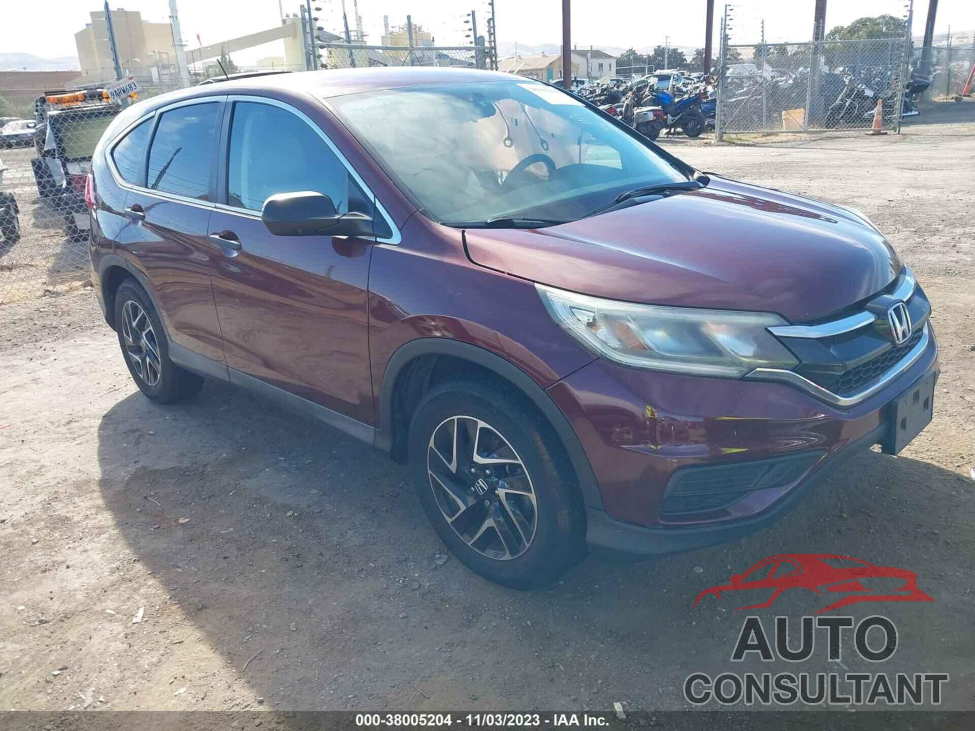 HONDA CR-V 2016 - 2HKRM3H40GH560652