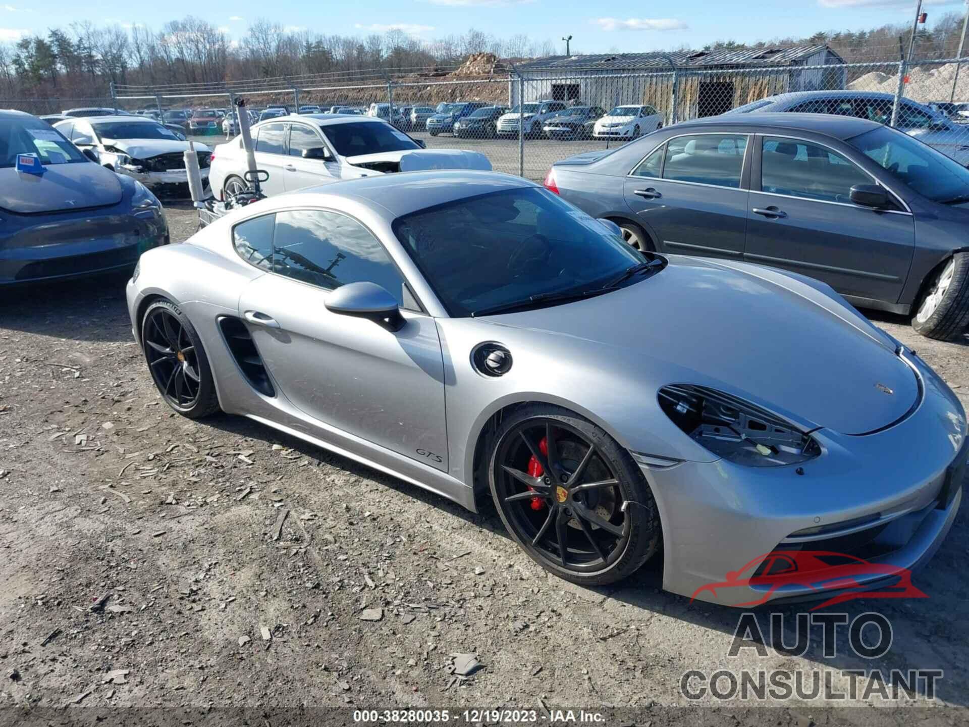 PORSCHE 718 CAYMAN 2018 - WP0AB2A82JS278483