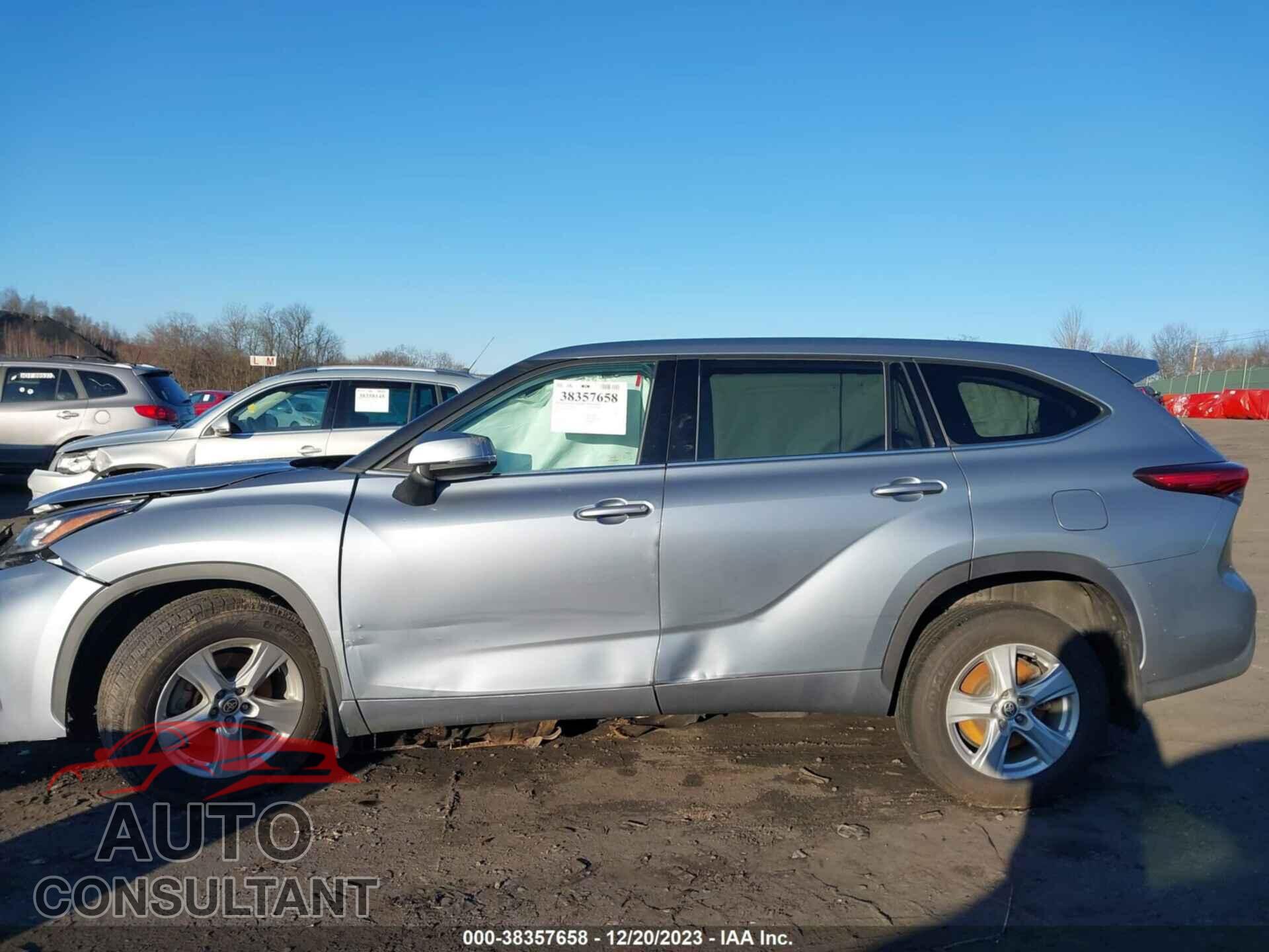 TOYOTA HIGHLANDER 2020 - 5TDBZRBH9LS007780