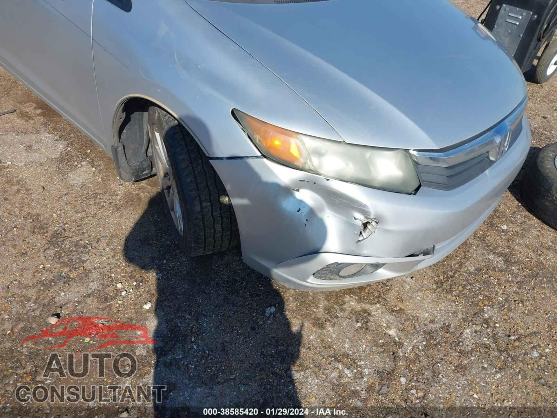 HONDA CIVIC 2012 - 2HGFB2F85CH519429