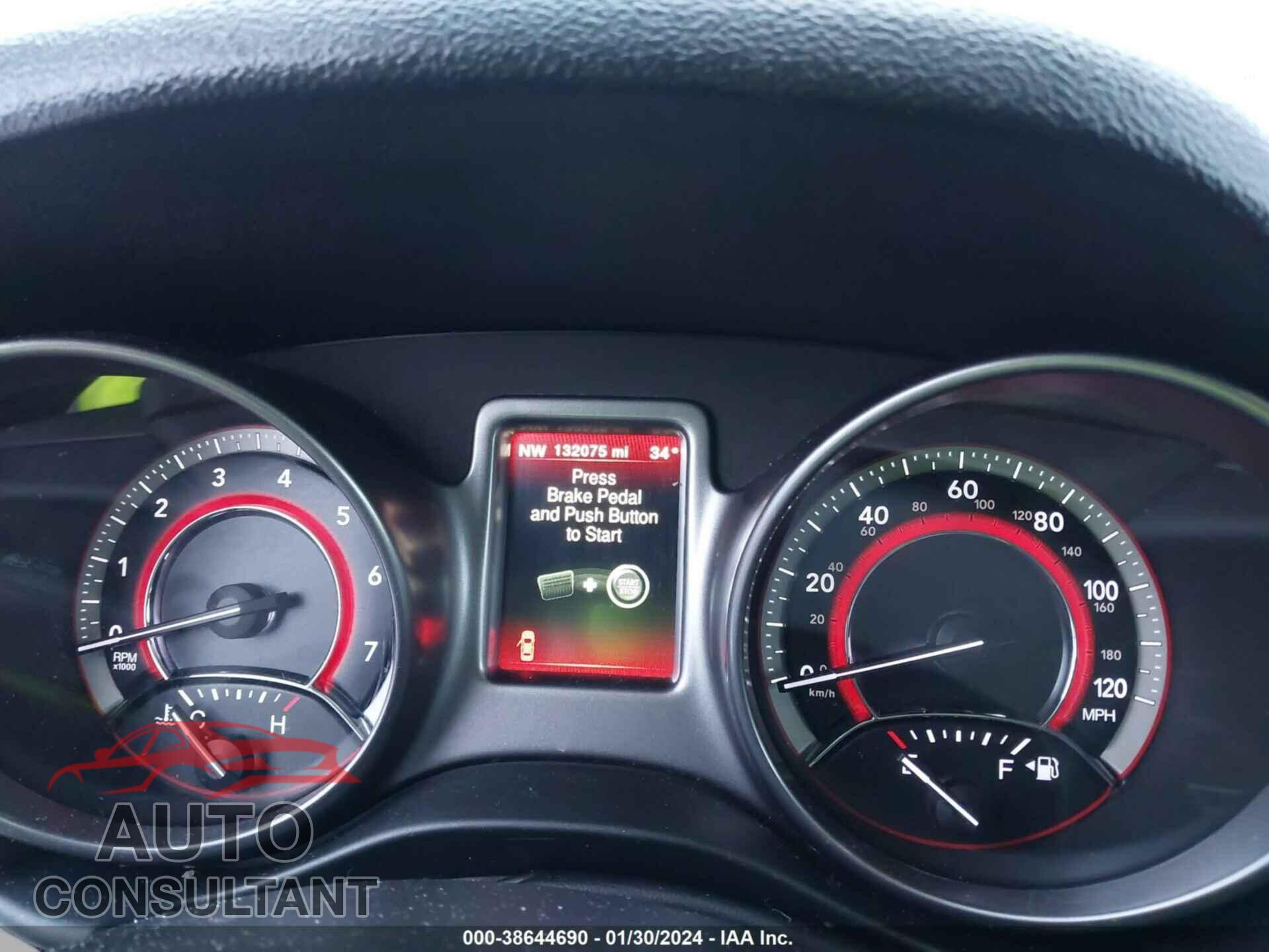 DODGE JOURNEY 2017 - 3C4PDDGG3HT548621