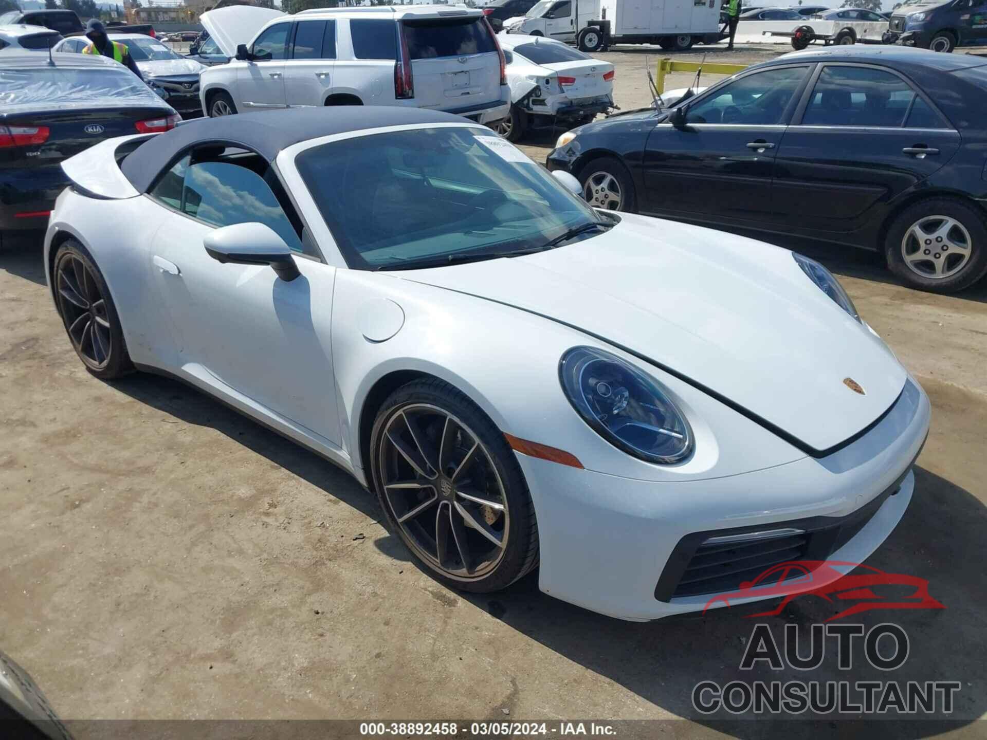 PORSCHE 911 2021 - WP0CA2A90MS239481