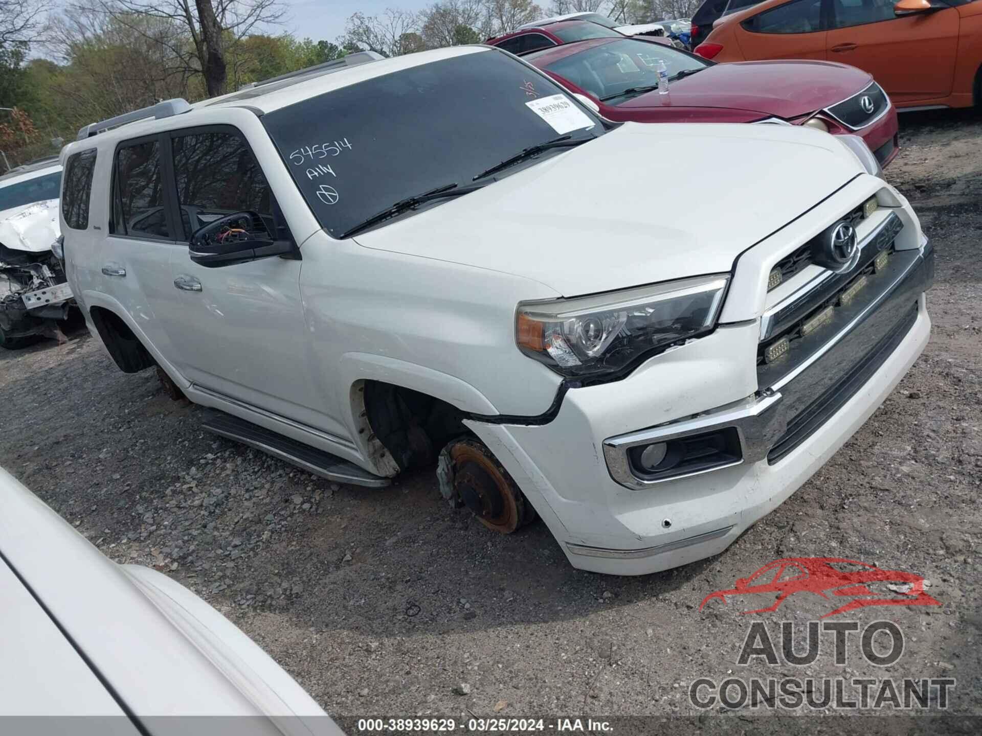 TOYOTA 4RUNNER 2018 - JTEBU5JR4J5545514