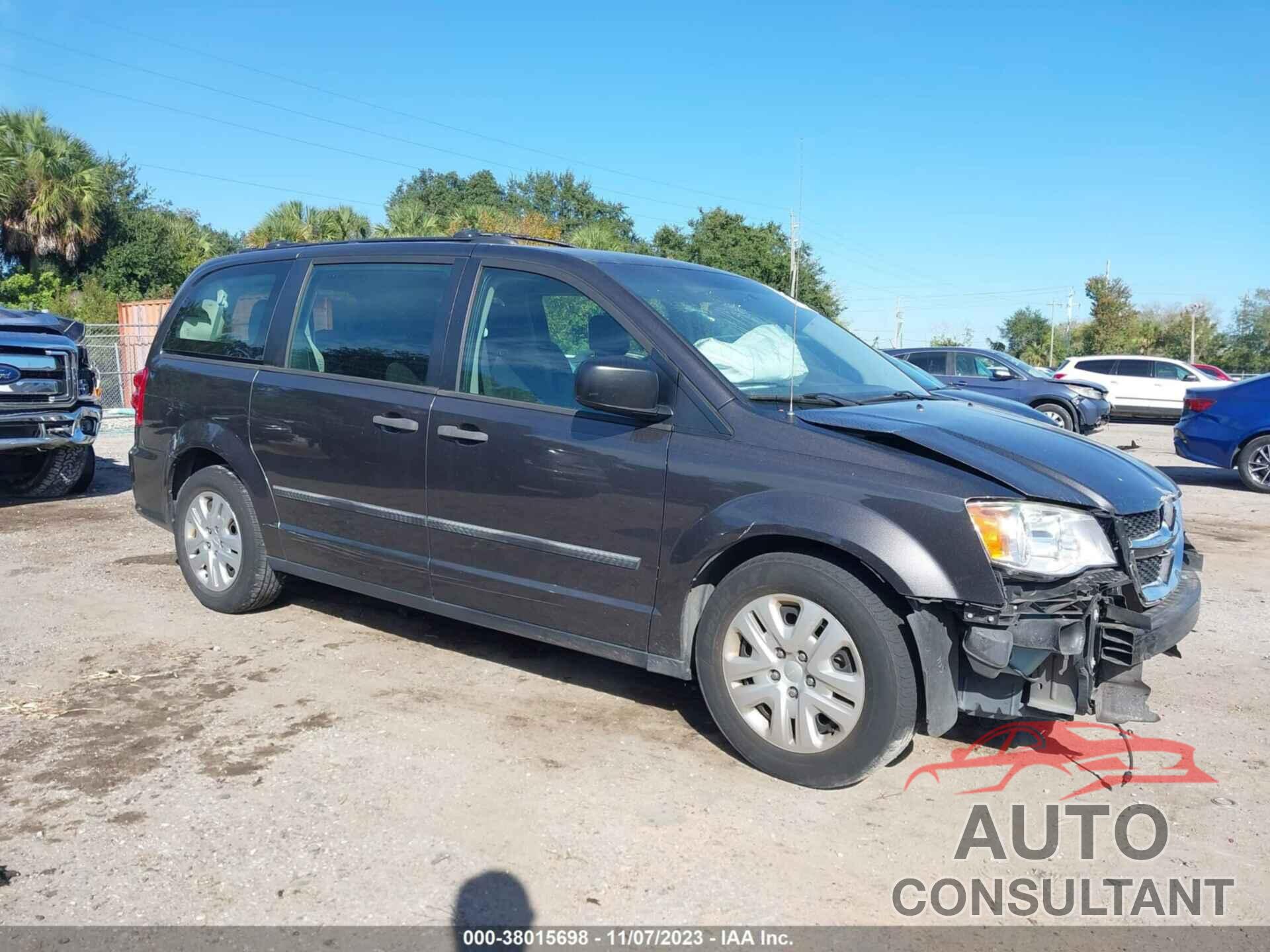 DODGE GRAND CARAVAN 2016 - 2C4RDGBG3GR316569