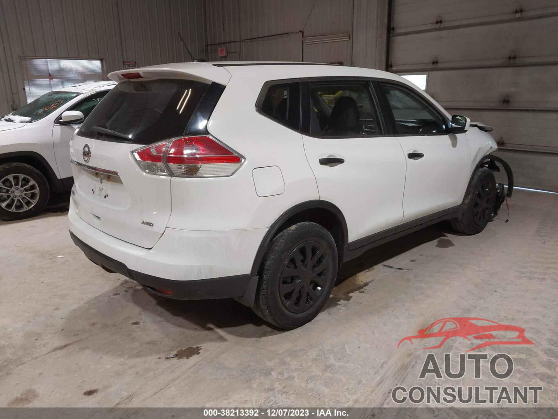 NISSAN ROGUE 2016 - KNMAT2MV4GP696795