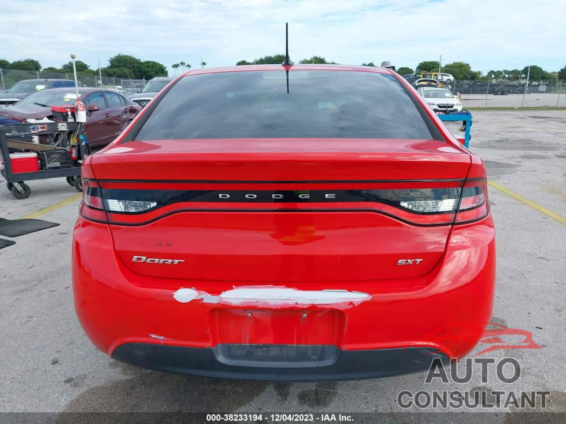 DODGE DART 2016 - 1C3CDFFAXGD796879