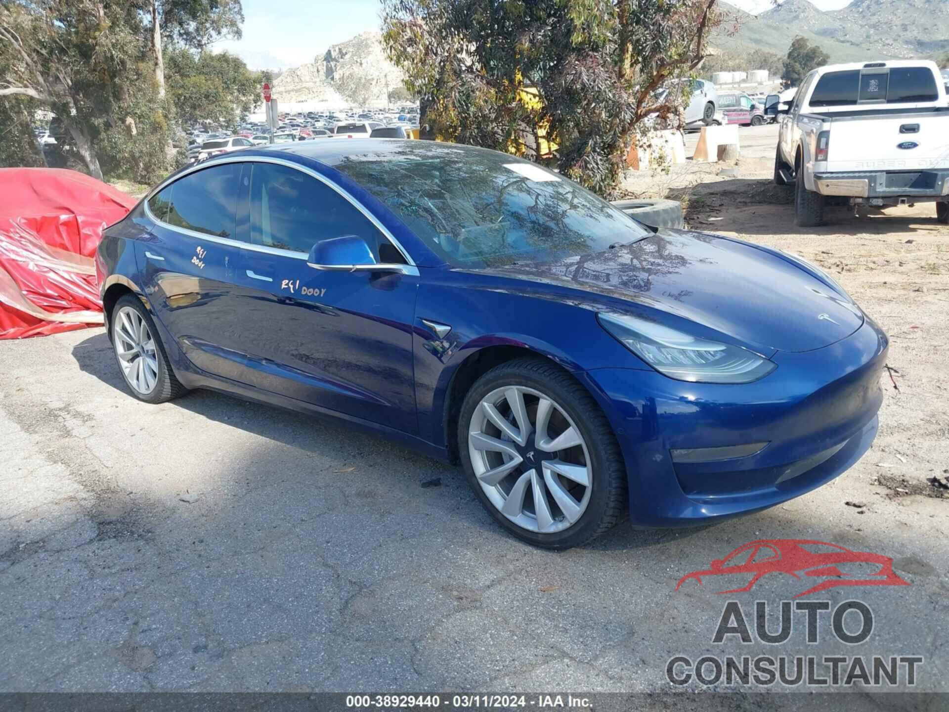 TESLA MODEL 3 2019 - 5YJ3E1EA2KF311598