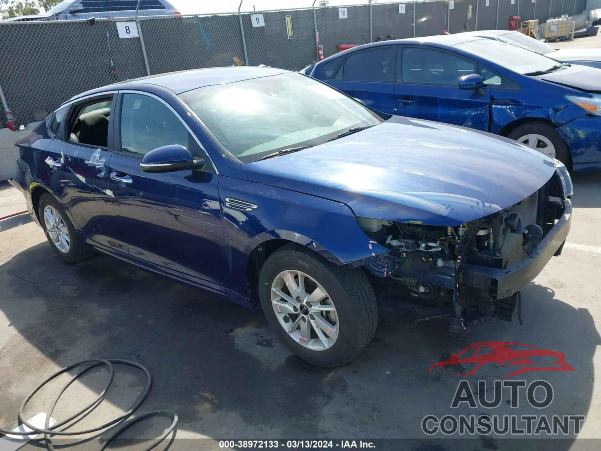 KIA OPTIMA 2019 - 5XXGT4L38KG281128