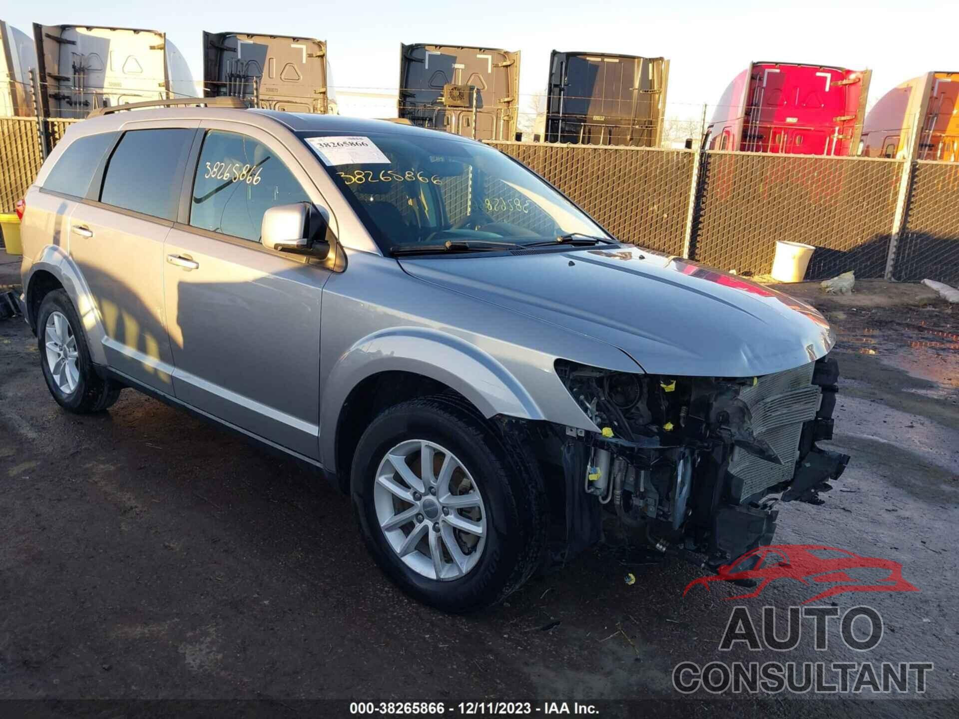 DODGE JOURNEY 2016 - 3C4PDCBB6GT156950