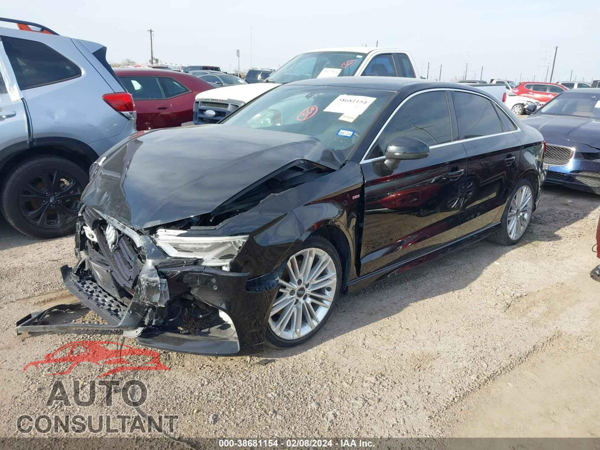 AUDI A3 2017 - WAUGUGFF6H1069320