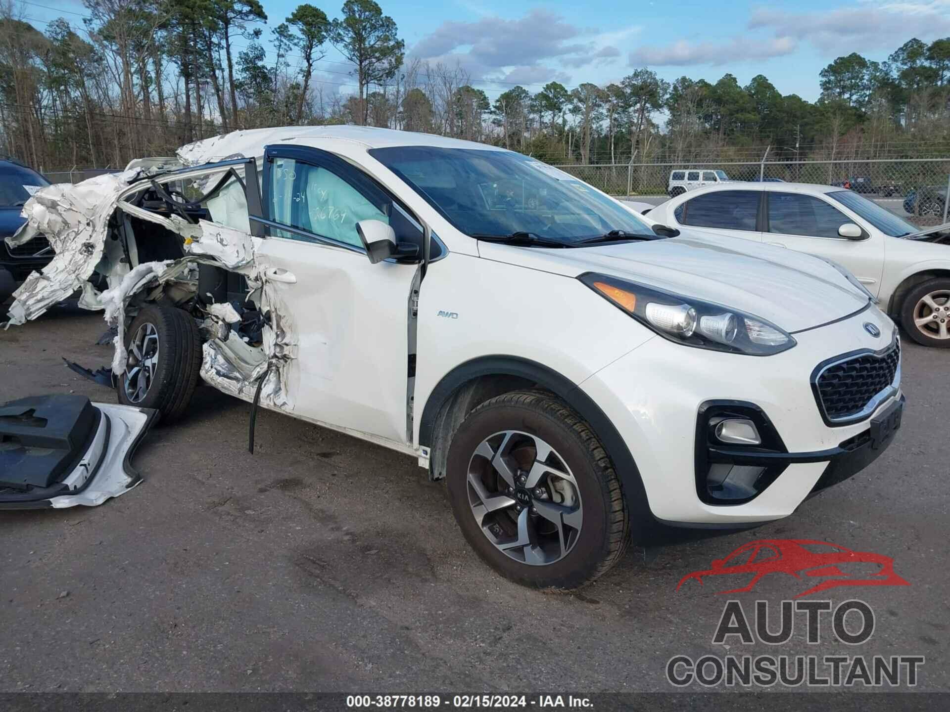 KIA SPORTAGE 2021 - KNDPMCACXM7926769