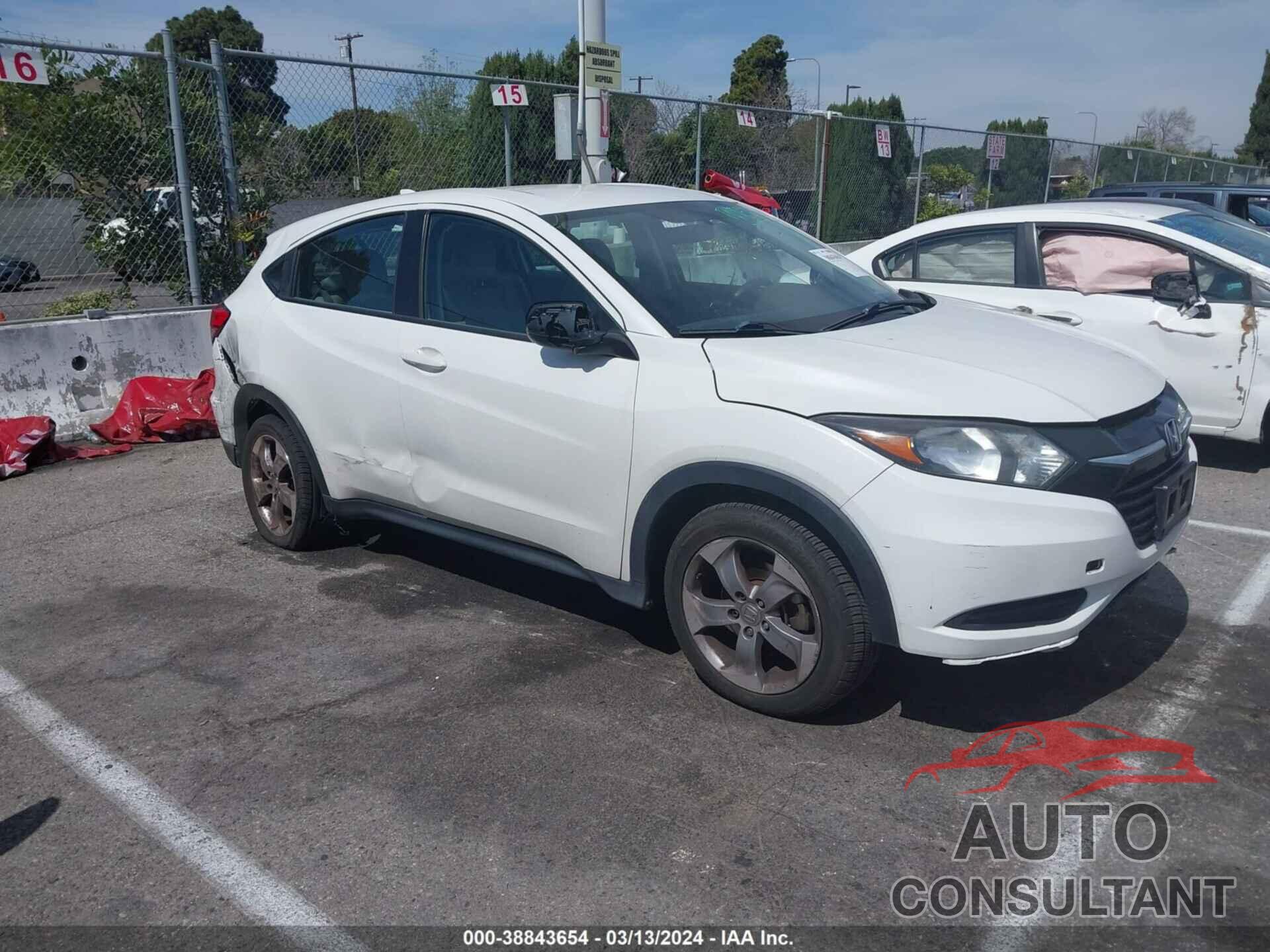 HONDA HR-V 2018 - 3CZRU5H31JM716907