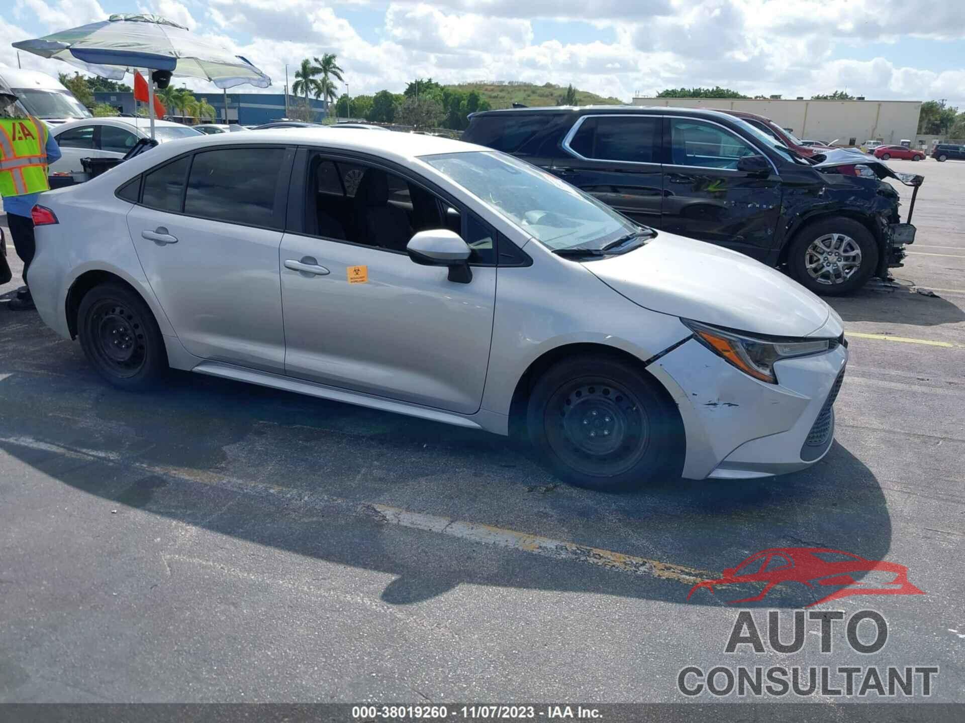 TOYOTA COROLLA 2020 - JTDEPRAE7LJ036671
