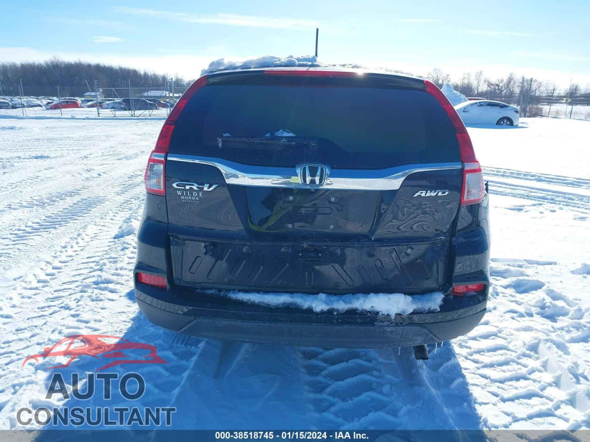 HONDA CR-V 2016 - 5J6RM4H39GL052733