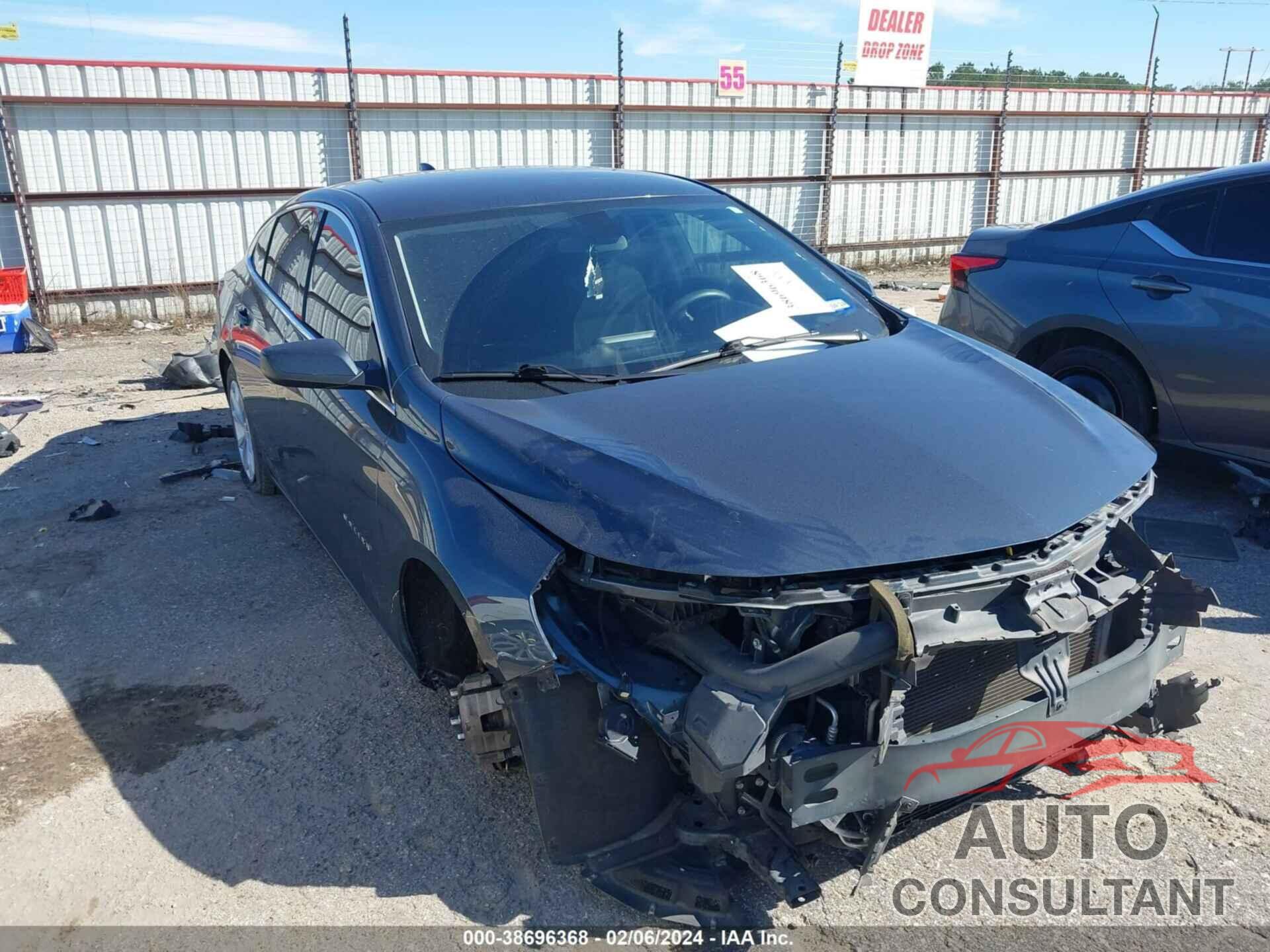CHEVROLET MALIBU 2020 - 1G1ZD5ST6LF070130