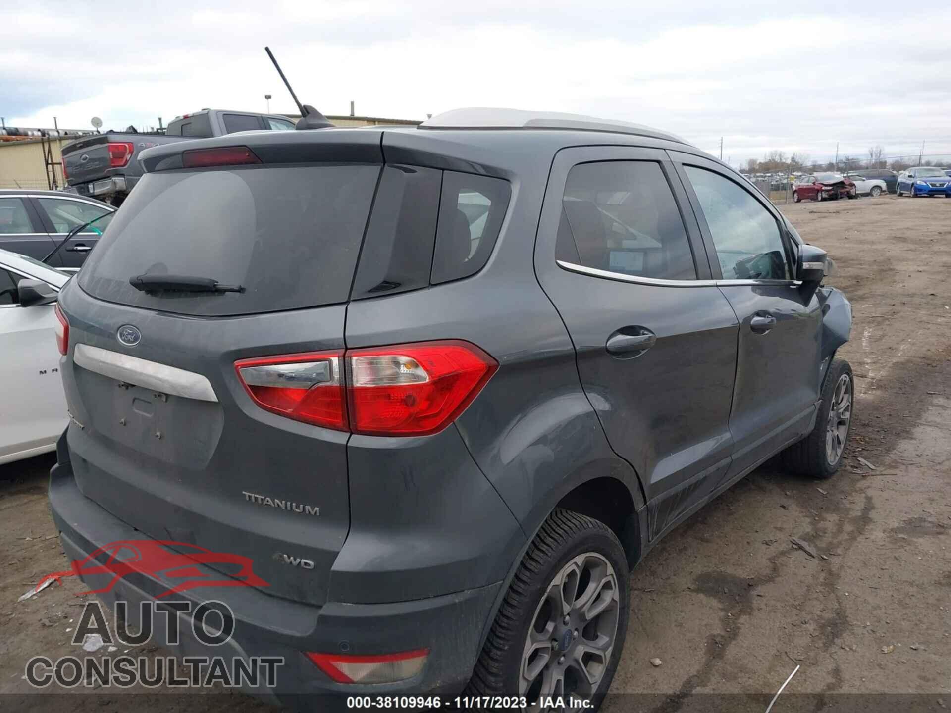 FORD ECOSPORT 2020 - MAJ6S3KL5LC324714