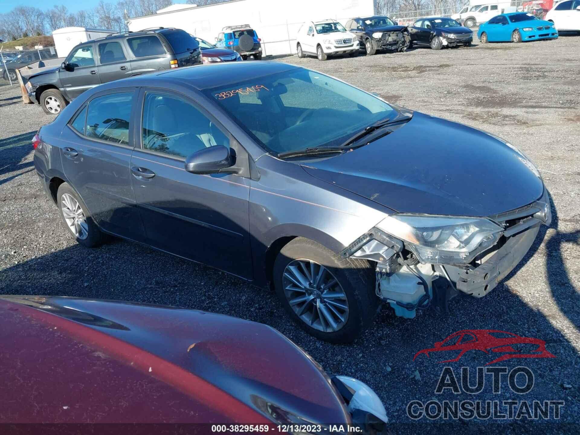 TOYOTA COROLLA 2015 - 2T1BURHE0FC315820