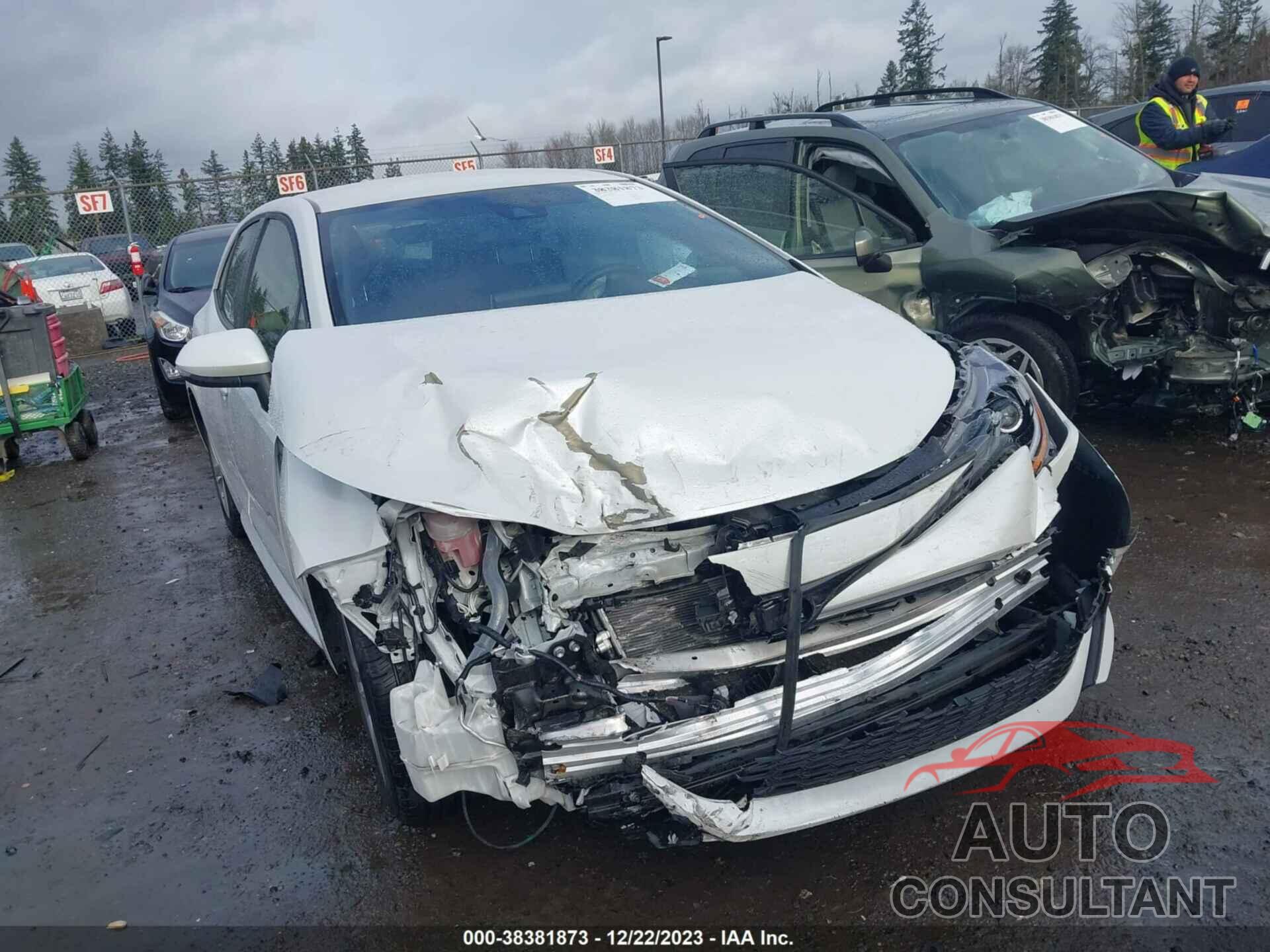 TOYOTA COROLLA 2021 - JTND4MBE9M3136679