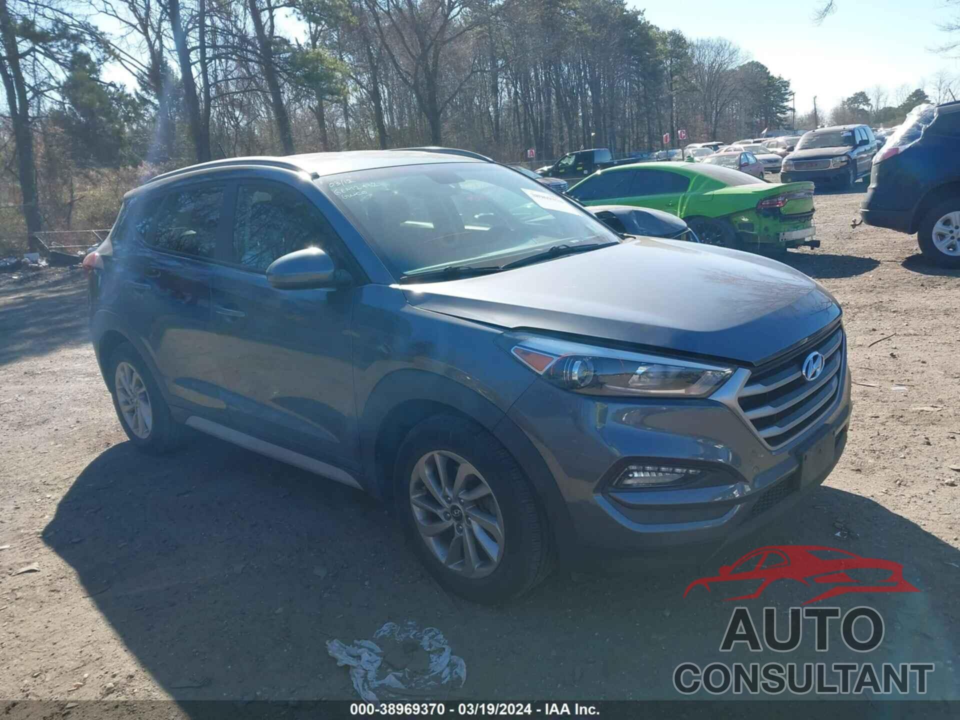 HYUNDAI TUCSON 2017 - KM8J3CA48HU564638