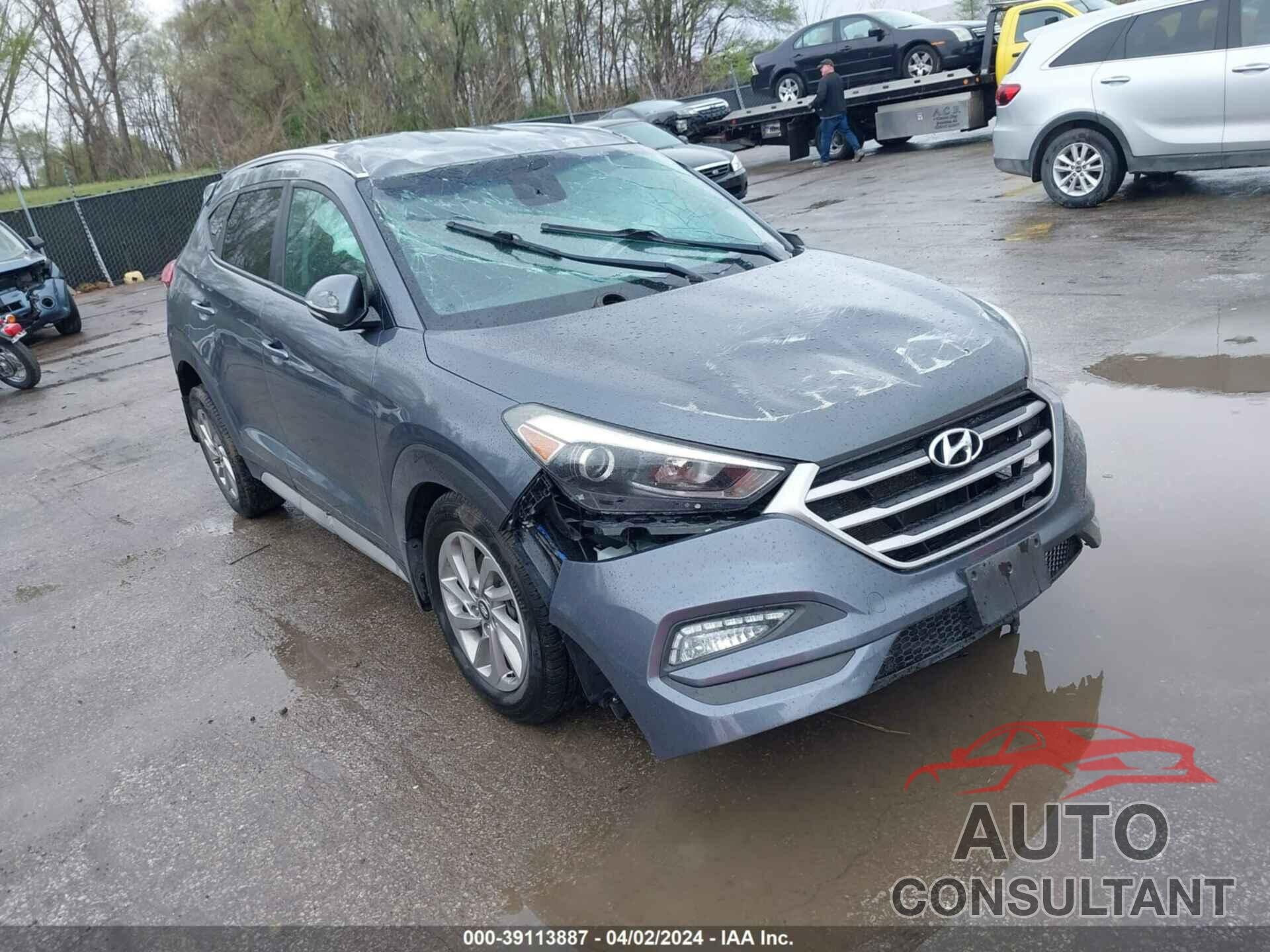 HYUNDAI TUCSON 2017 - KM8J3CA46HU452873