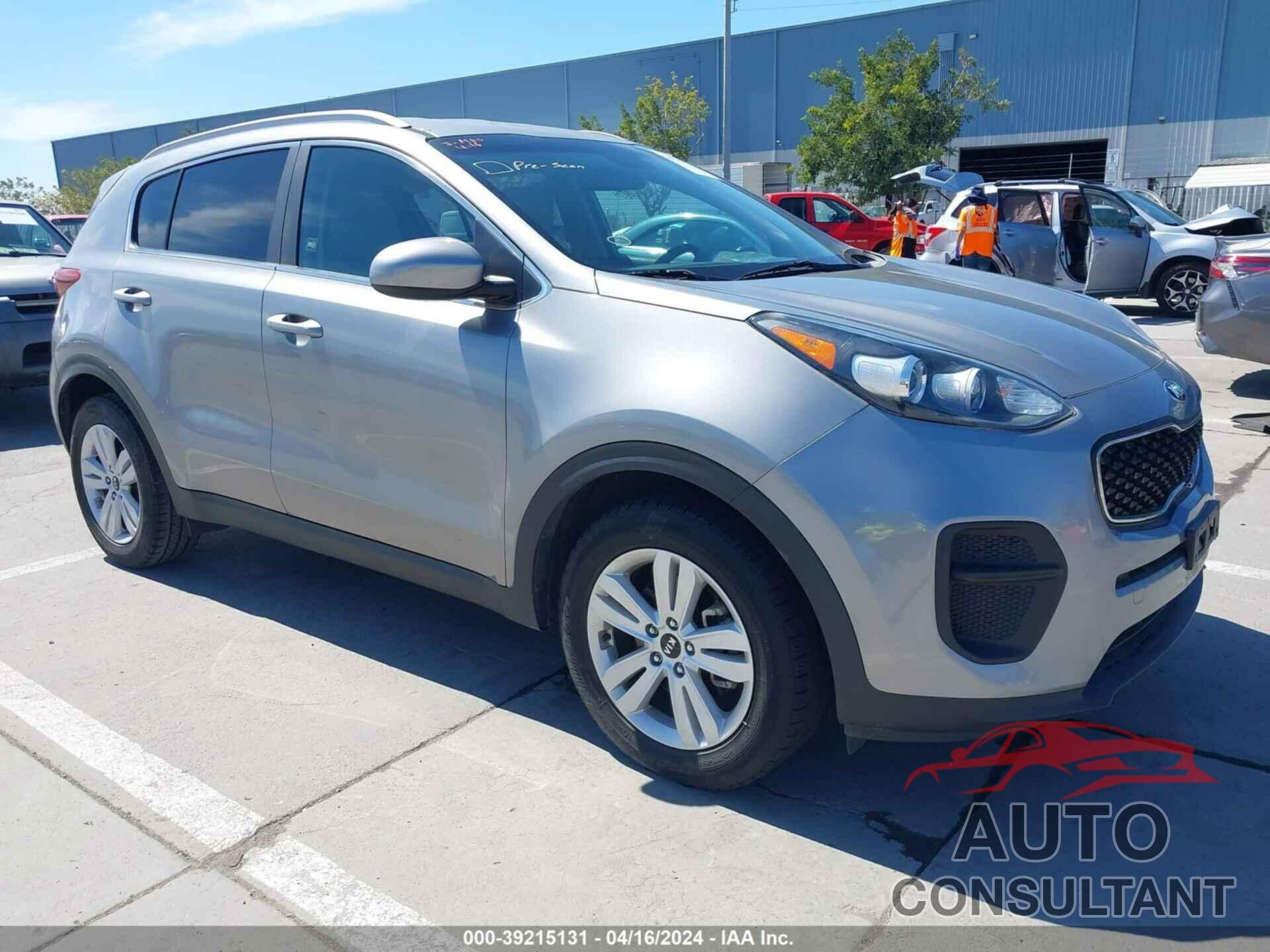 KIA SPORTAGE 2019 - KNDPM3AC0K7615624