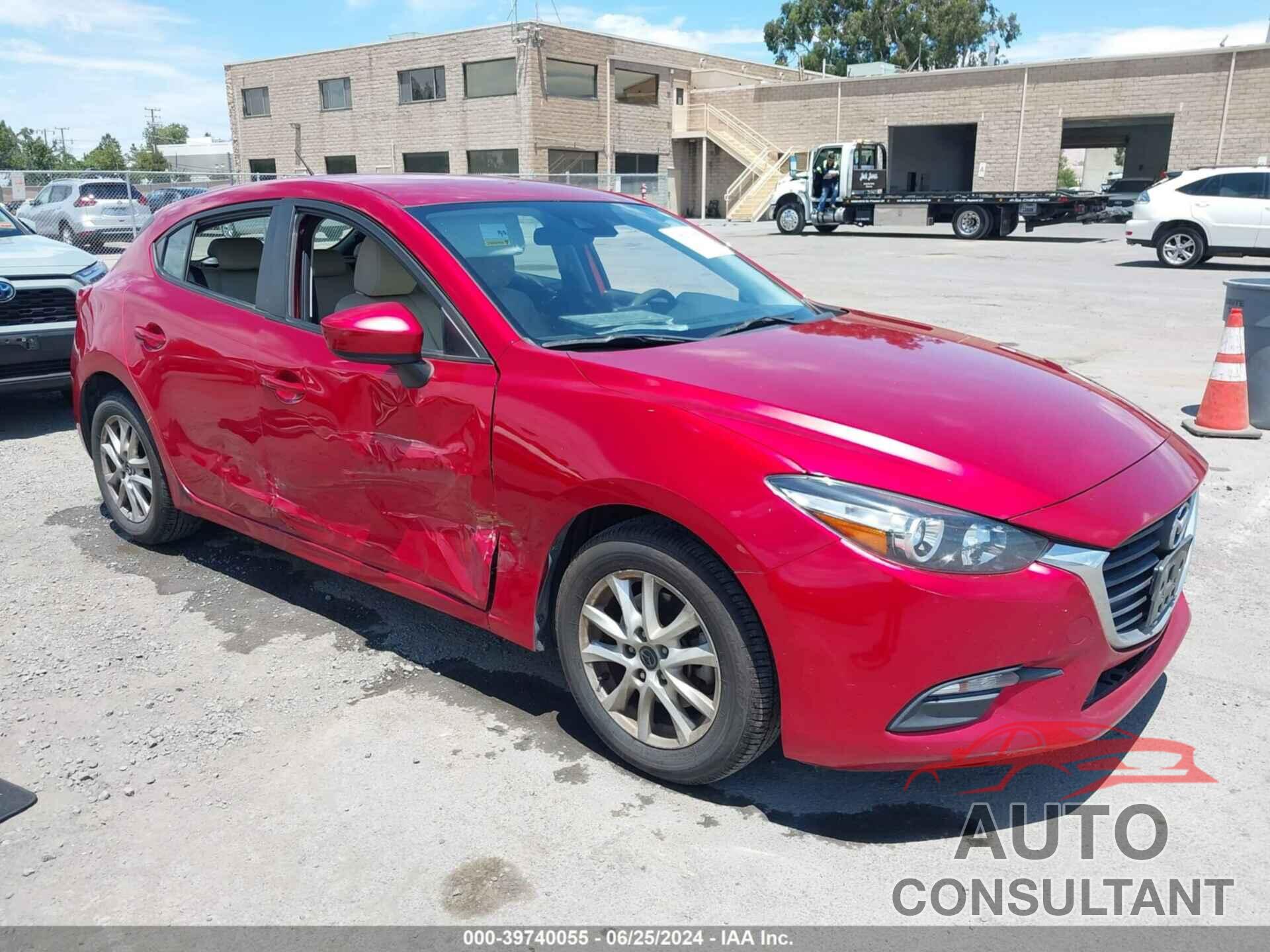 MAZDA MAZDA3 2018 - 3MZBN1K70JM219322