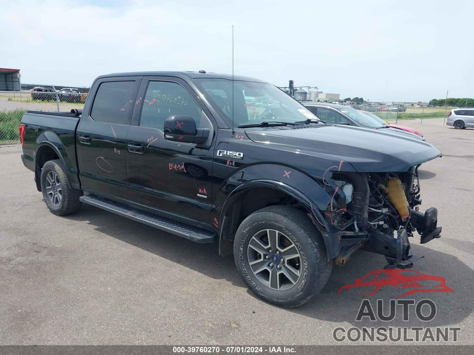 FORD F-150 2016 - 1FTEW1EG0GFD27716