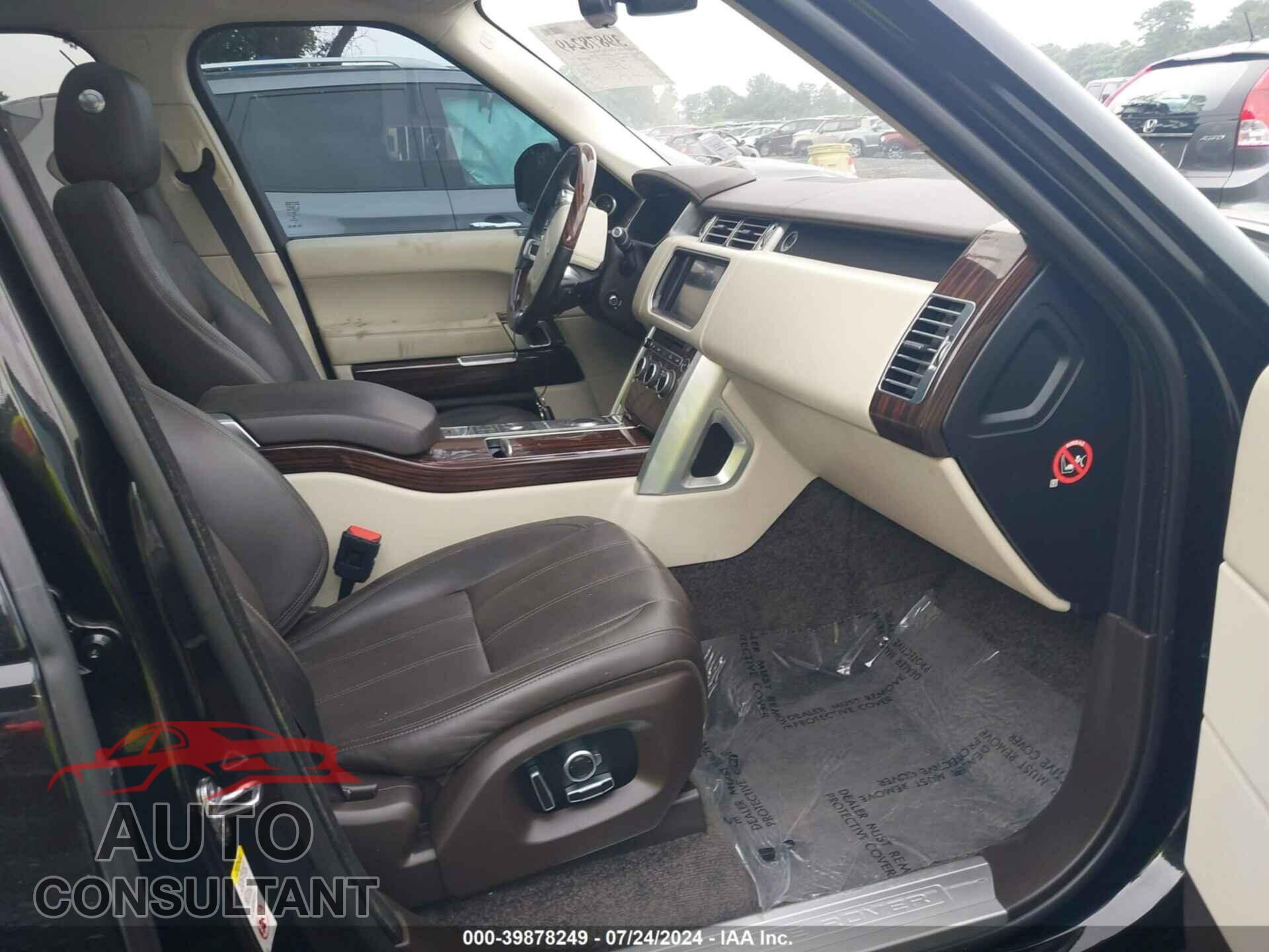 LAND ROVER RANGE ROVER 2016 - SALGS2EF4GA307167