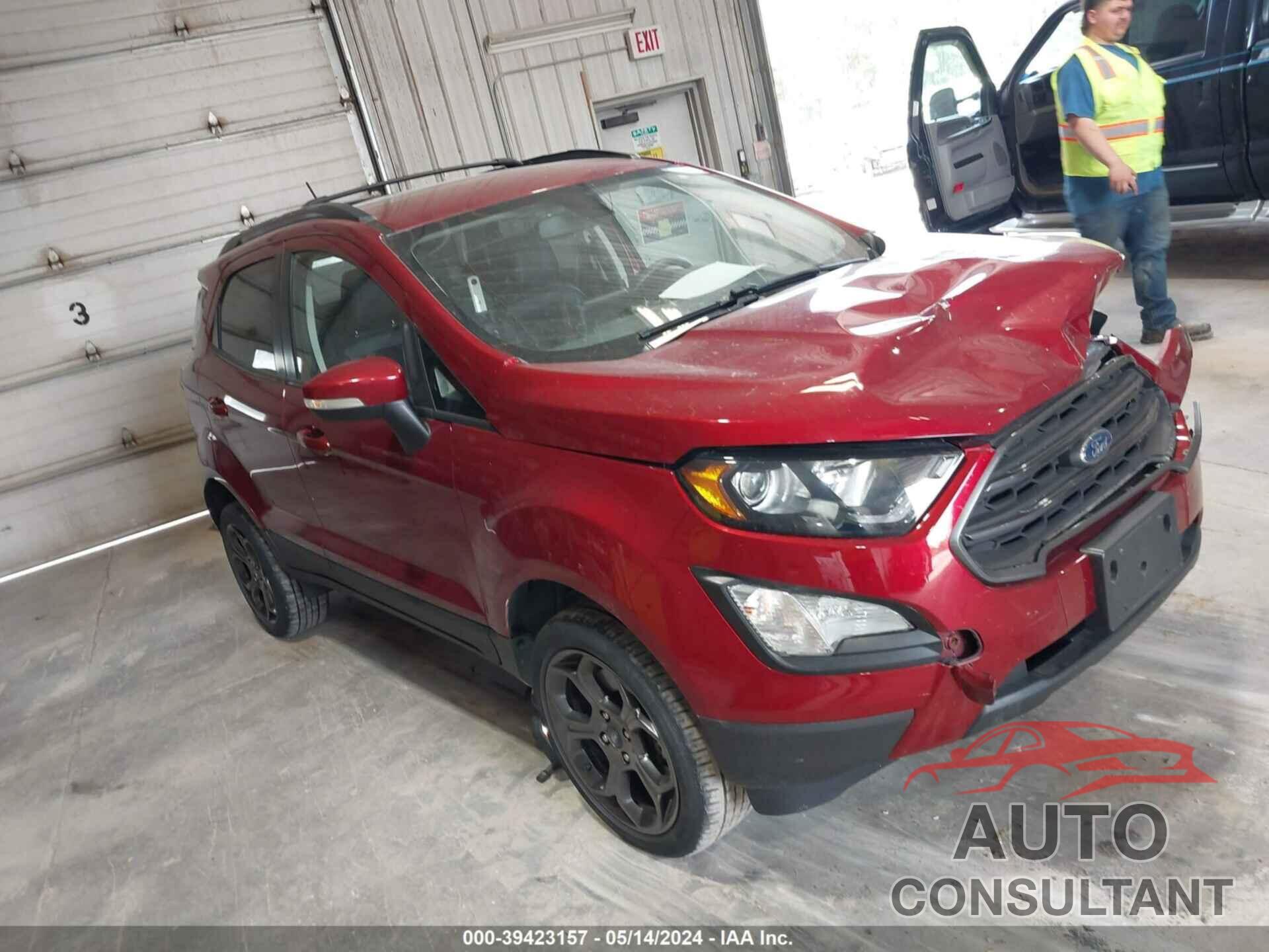 FORD ECOSPORT 2018 - MAJ6P1CL2JC244403