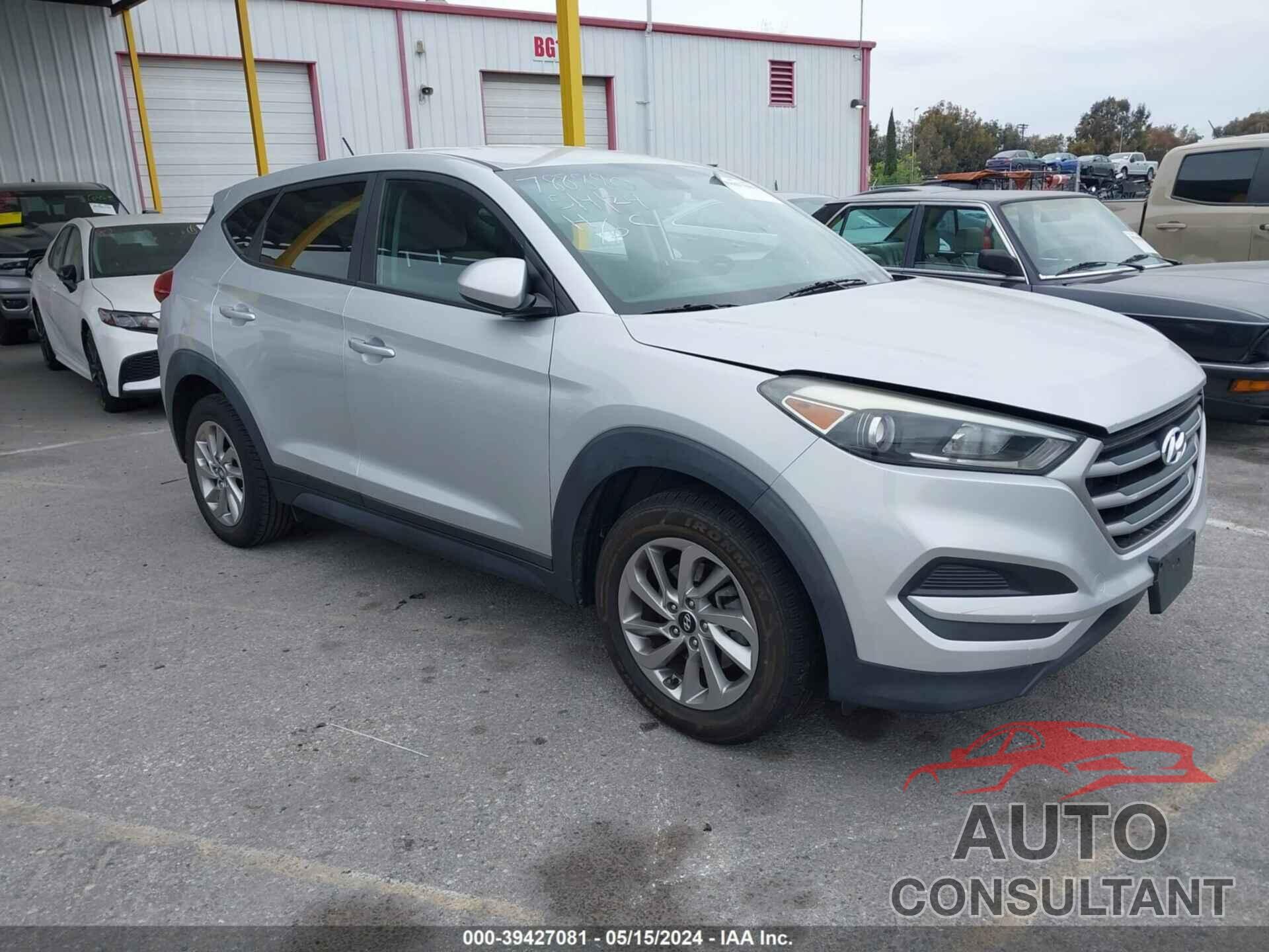 HYUNDAI TUCSON 2018 - KM8J23A49JU664742