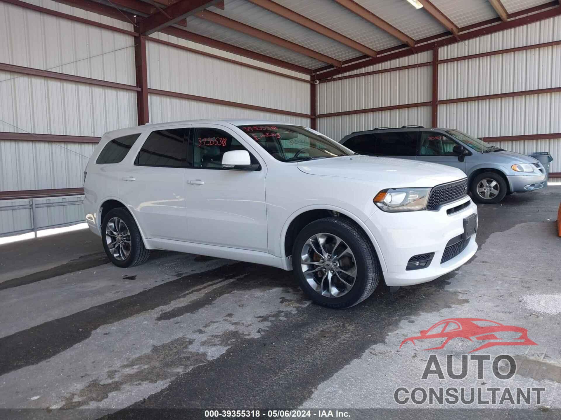 DODGE DURANGO 2019 - 1C4RDJDG2KC662799